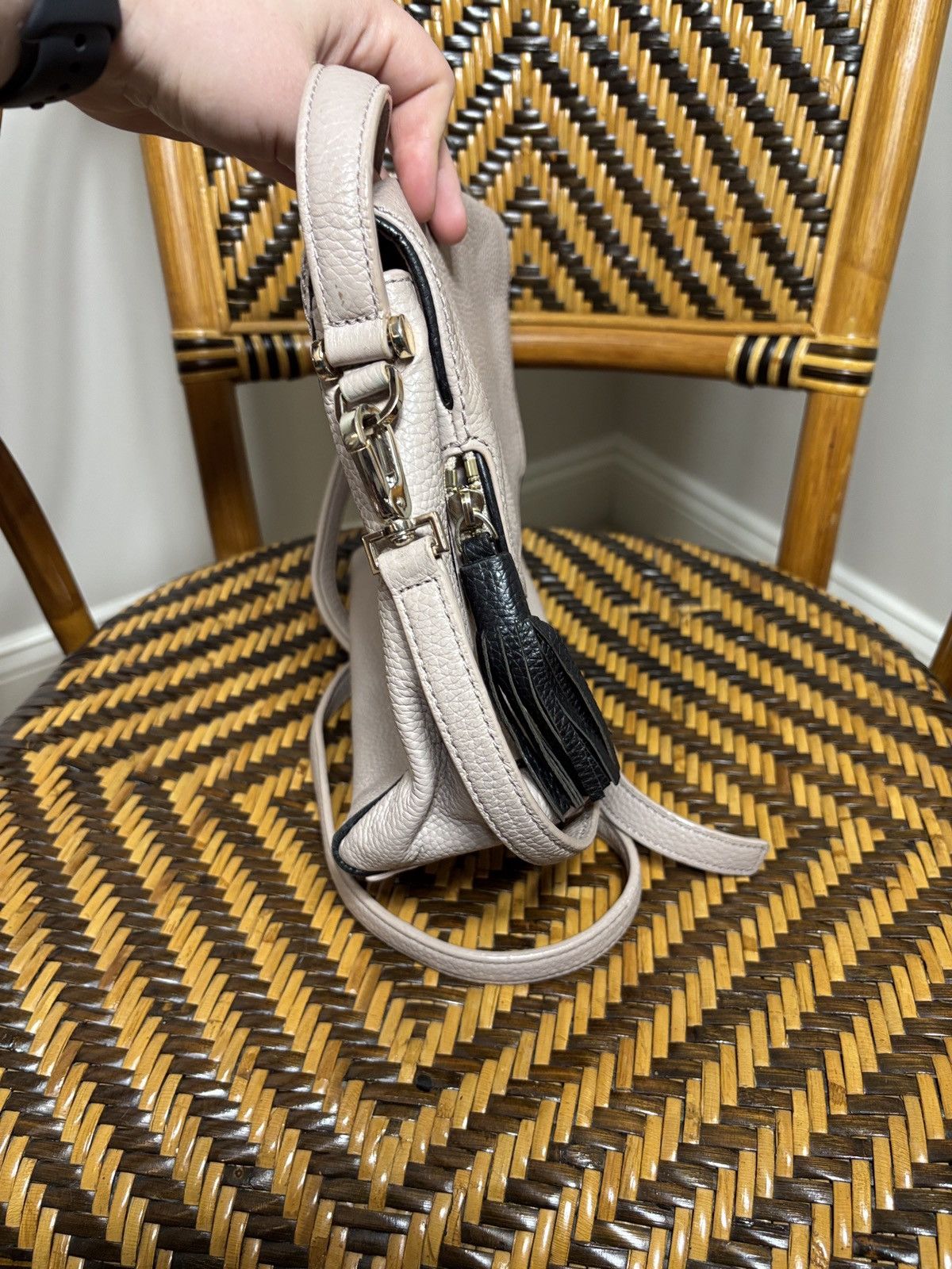 Kate Spade Kate Spade Chester Street Pink Pebbled Leather Crossbody Bag Size ONE SIZE - 4 Thumbnail