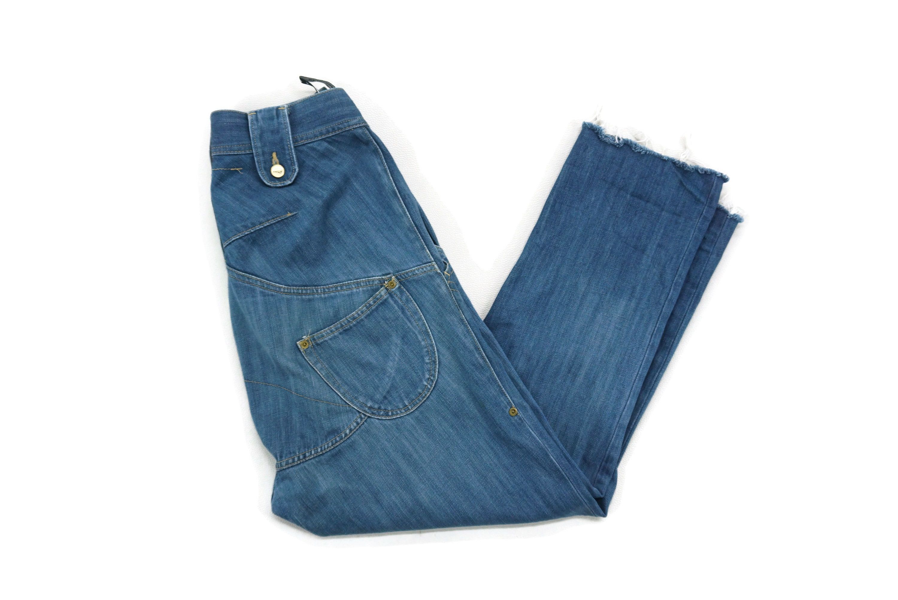 Japanese Brand Mercibeaucoup Jeans fit W31xL25.5 Dropped Crotch Cropped Size US 28 / EU 44 - 15 Thumbnail