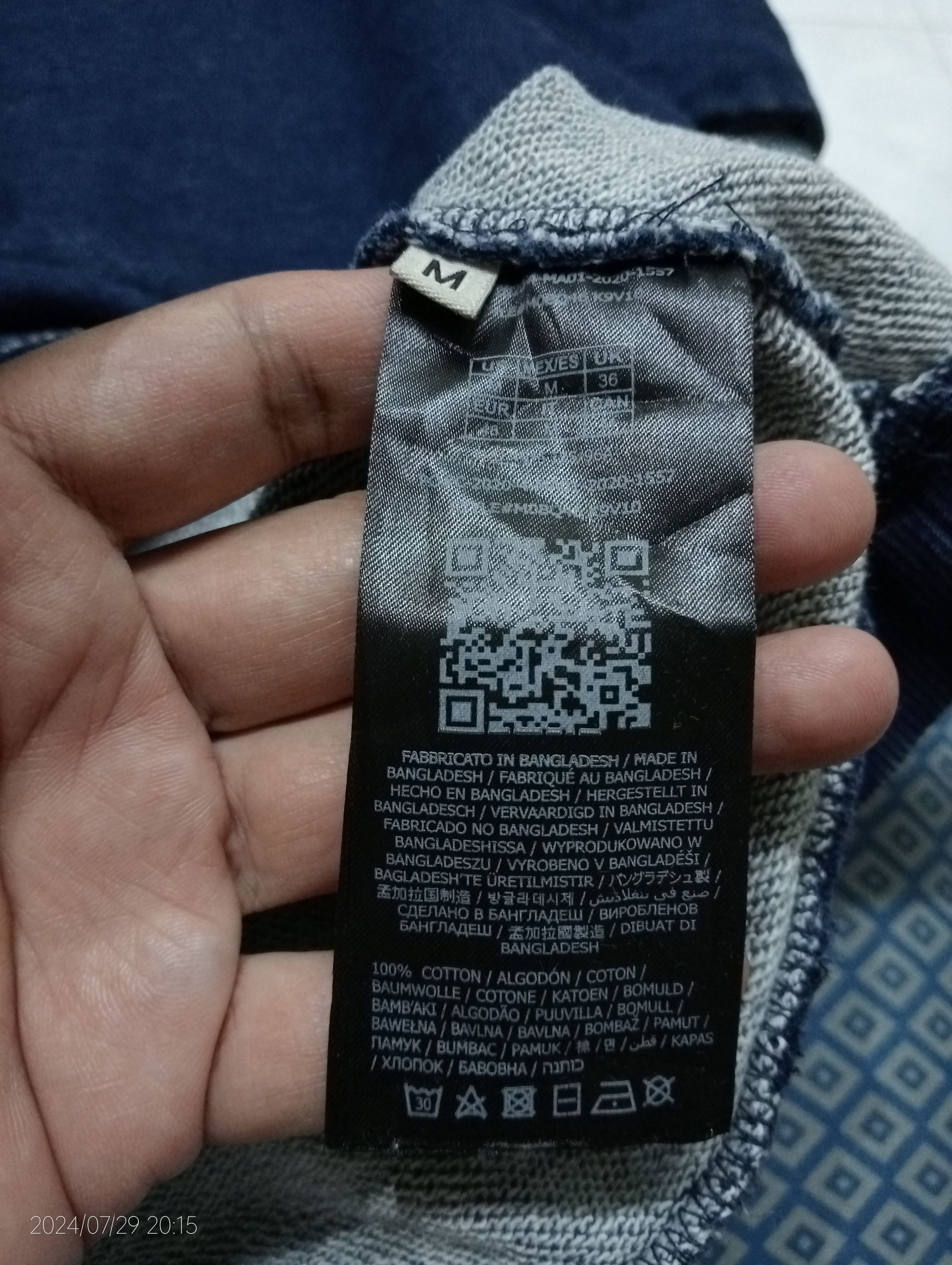 Guess Vintage Guess Regular Fit Denim Crewneck Sweatshirt Size US M / EU 48-50 / 2 - 3 Thumbnail