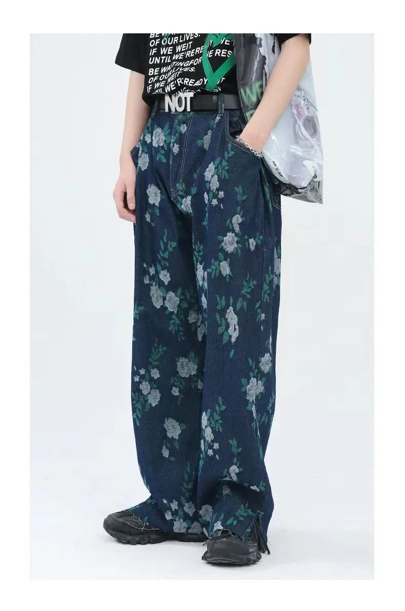 Designer × Japanese Brand Vintage Hip Hop Street Comfort Loose Casual Pants Size US 33 - 3 Thumbnail