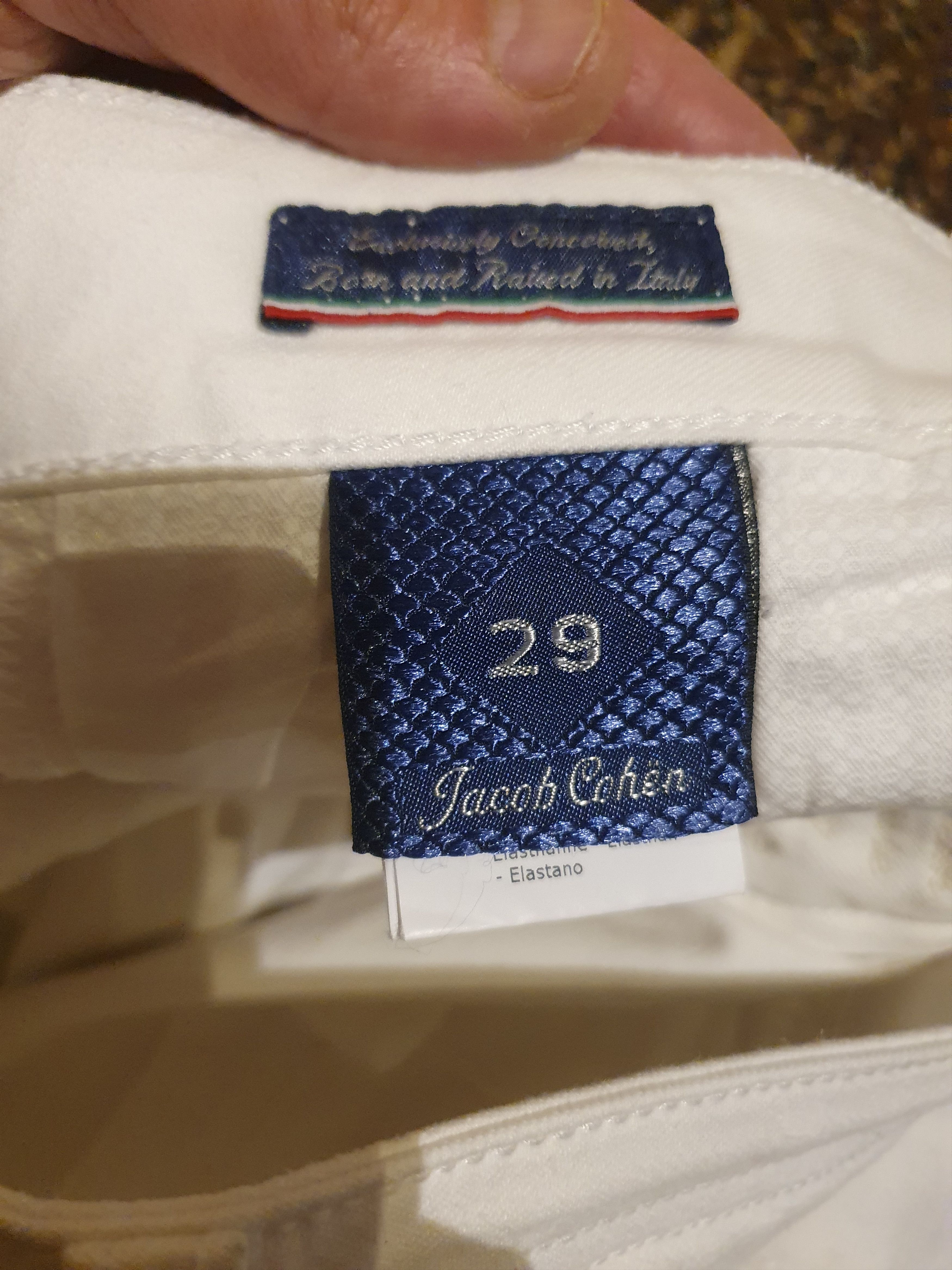 Jacob Cohen Jacob Cohen Handmade Tailored Jeans Jocelyn Slim sz 29 Size 29" - 4 Thumbnail