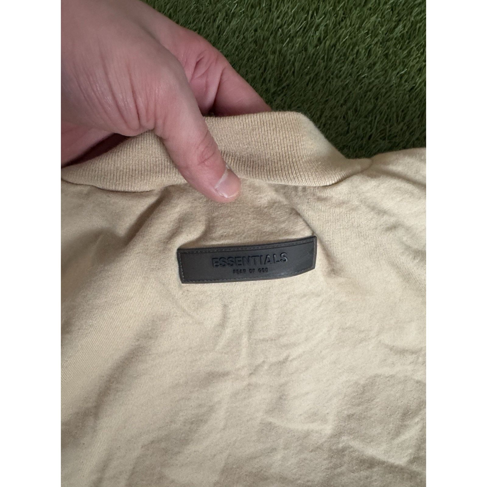 Fear of God Fear Of God Essentials Shirt Men's Small Tan Logo Graphic Size US S / EU 44-46 / 1 - 6 Thumbnail