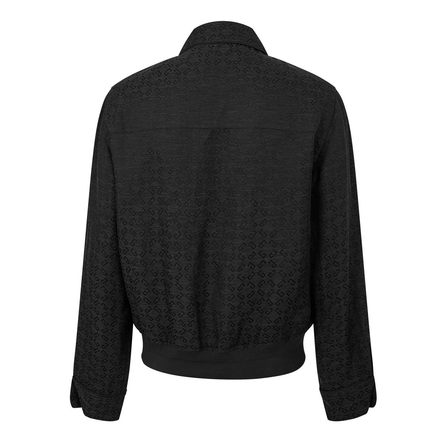 Givenchy o1g2r1mq0426 Blouson Linen Coach Jacket in Black Size US M / EU 48-50 / 2 - 2 Thumbnail