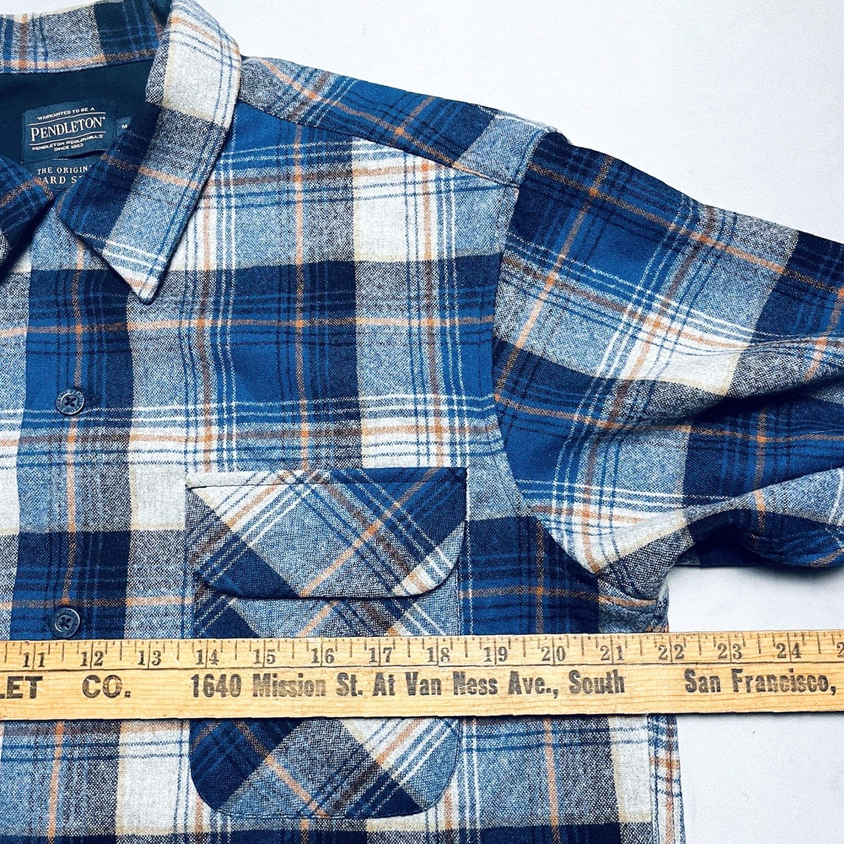 Pendleton Pendleton Original Board Shirt Plaid Flannel Button Up Loop Collar Medium Size US M / EU 48-50 / 2 - 5 Thumbnail