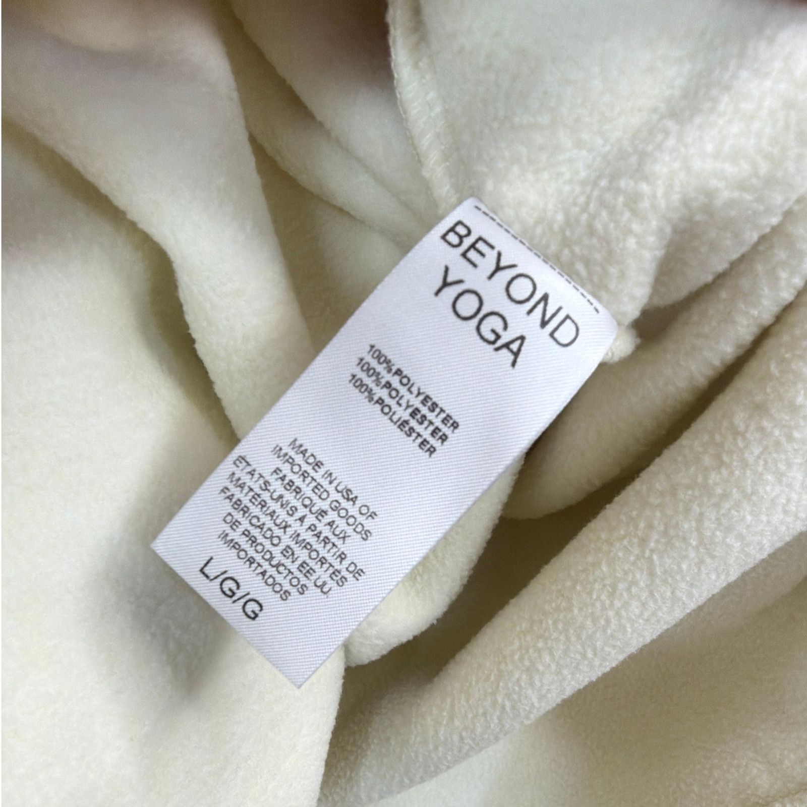 Beyond Yoga NWT Beyond Yoga Terrain Pull Over In Cream Sweater Size L Size L / US 10 / IT 46 - 8 Thumbnail