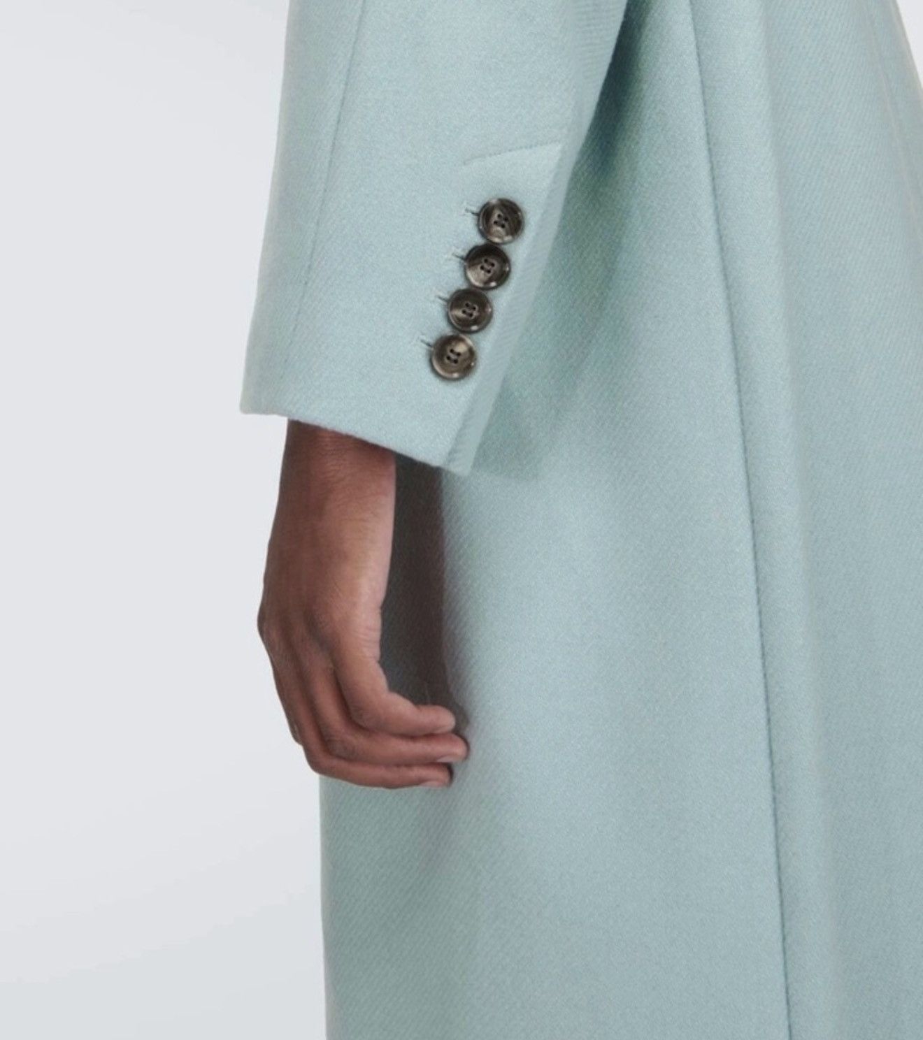 AMI AMI Paris Oversized Wool-blend Gabardine Coat Size US L / EU 52-54 / 3 - 4 Thumbnail