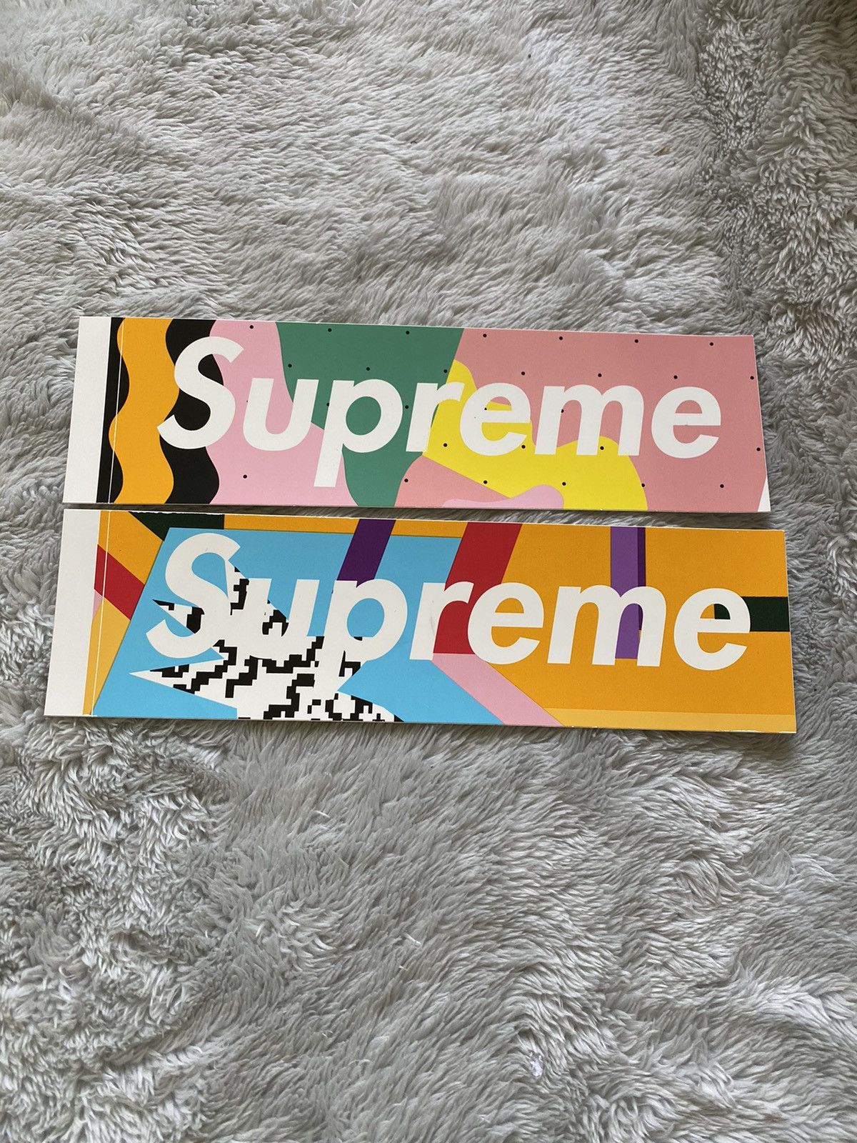 Supreme Supreme mendeni box logo sticker set of 2 authentic Size ONE SIZE - 1 Thumbnail