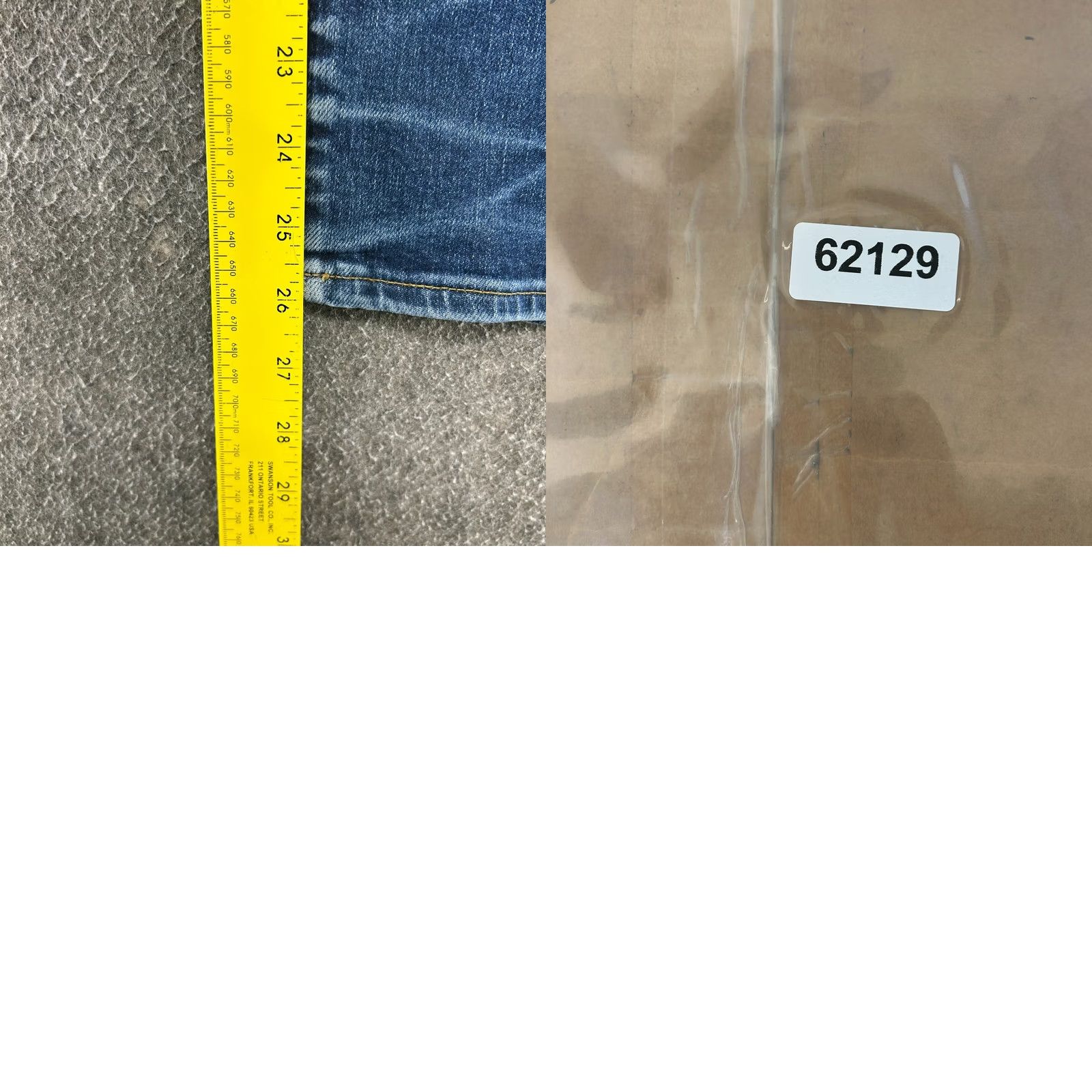 American Eagle Outfitters American Eagle Jeans Mens Slim 26x28 Blue Dark Wash Straight Leg 5-Pocket Denim Cotton Slim Fit Cowboy Logo Distressed Vintage: No Mens Size US 26 / EU 42 - 9 Thumbnail