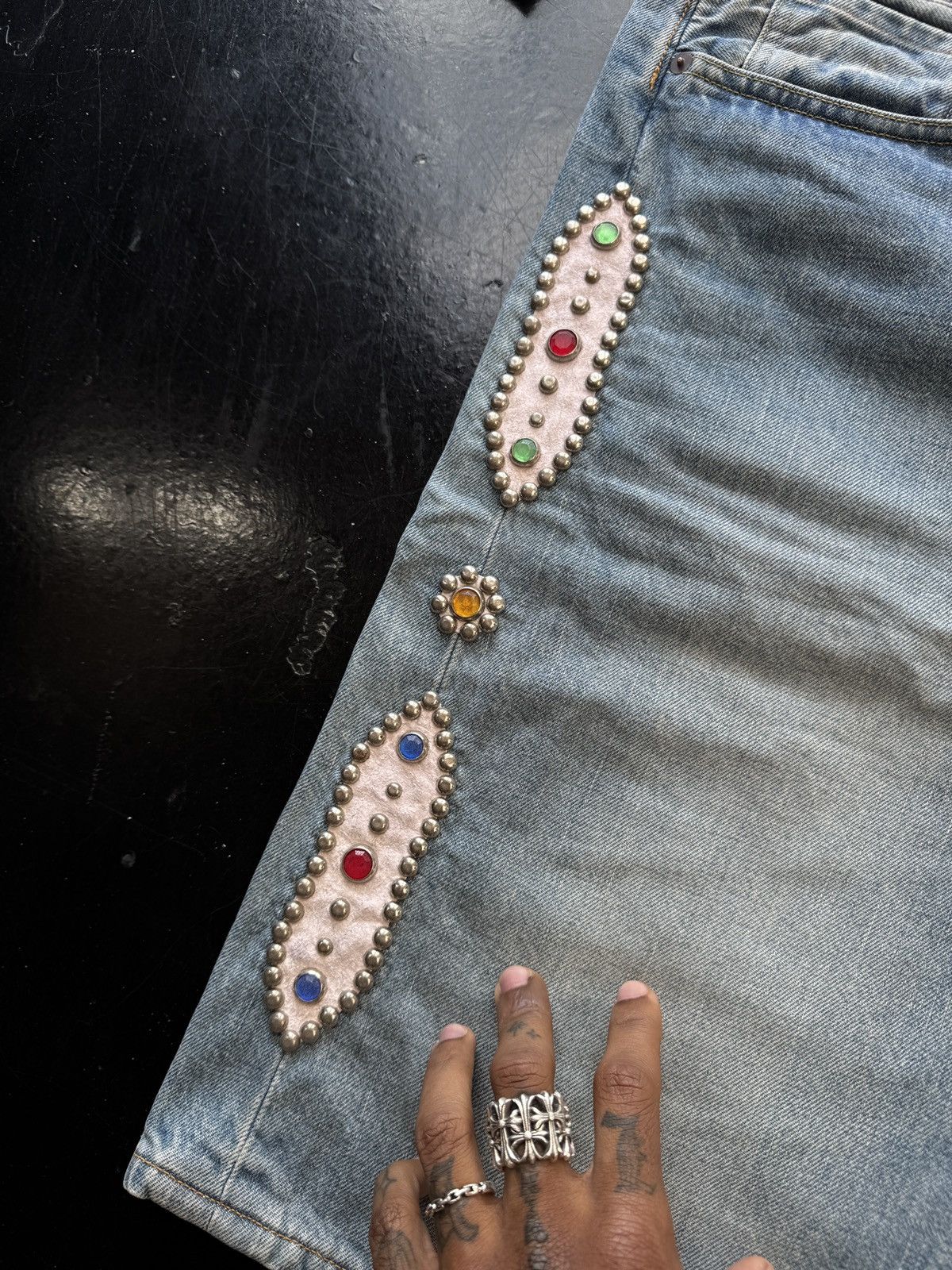 Kapital × Kapital Kountry Kapital Jewel Shorts Size US 36 / EU 52 - 2 Thumbnail