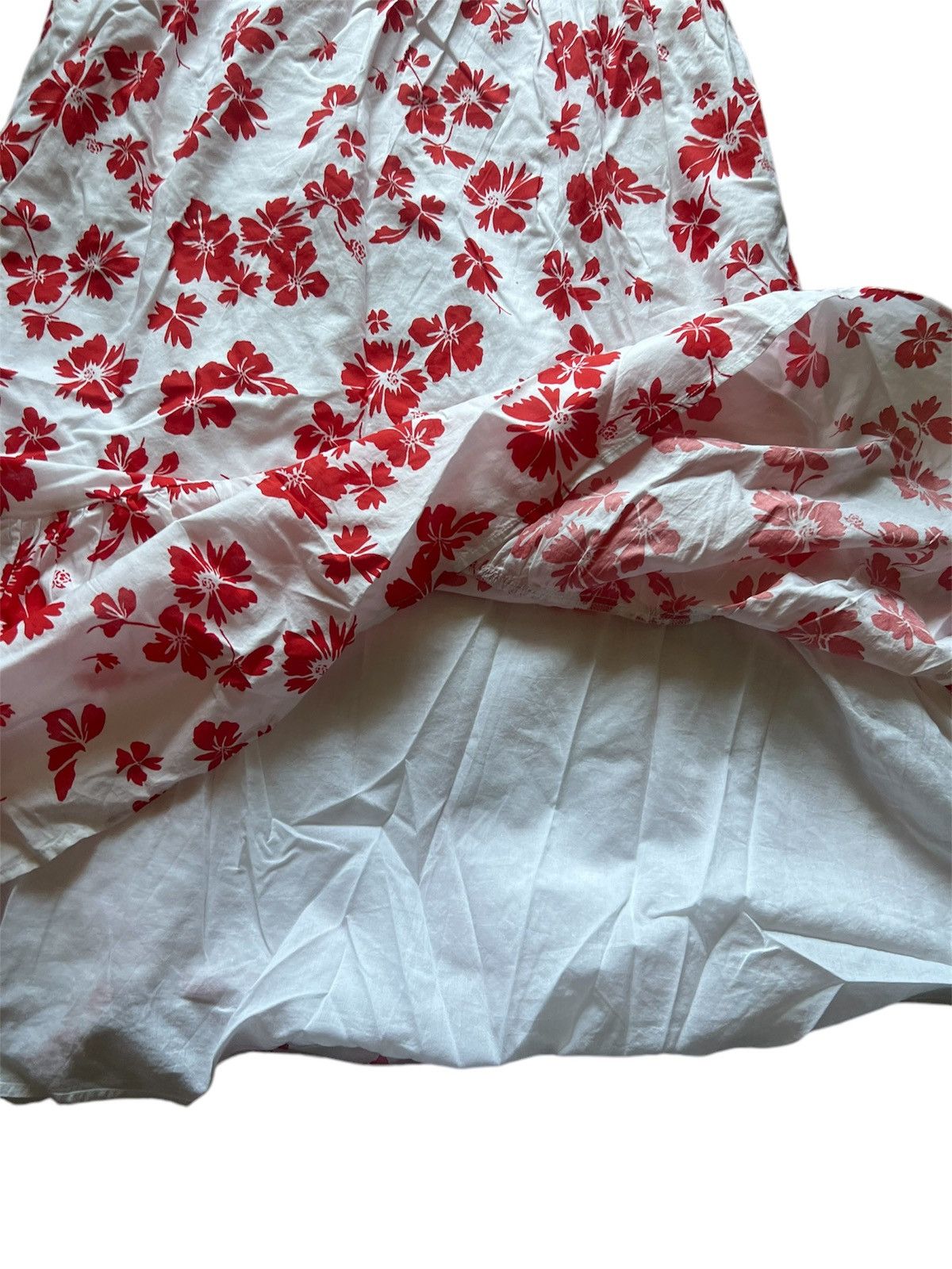 J.Crew J. Crew Floral Tiered Puff Sleeve Midi Dress | 4 NWT Size S / US 4 / IT 40 - 3 Thumbnail