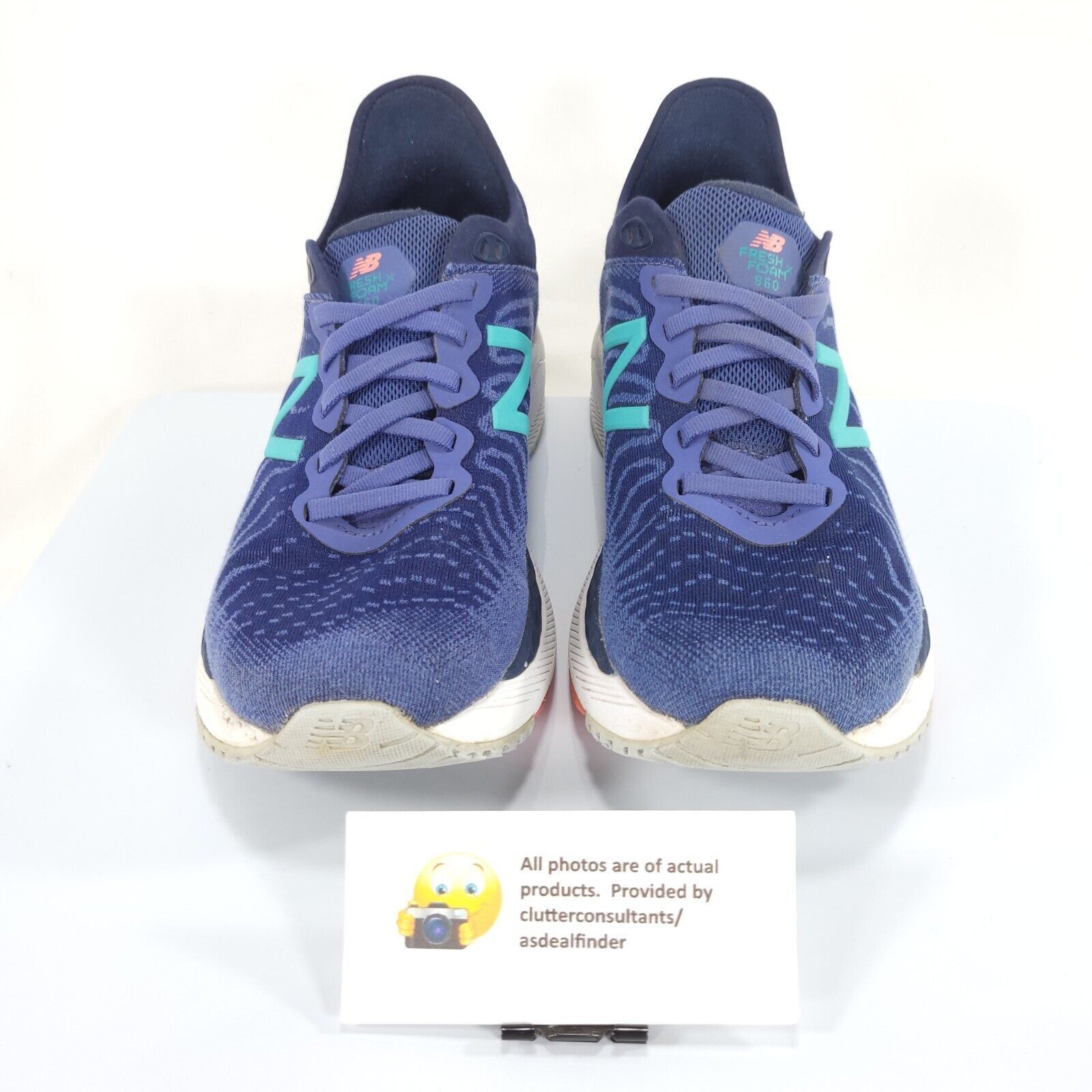 New Balance New Balance Fresh Foam 860 Shoe Womens Size 7.5 W860F11 Blue Size US 7.5 / IT 37.5 - 2 Thumbnail