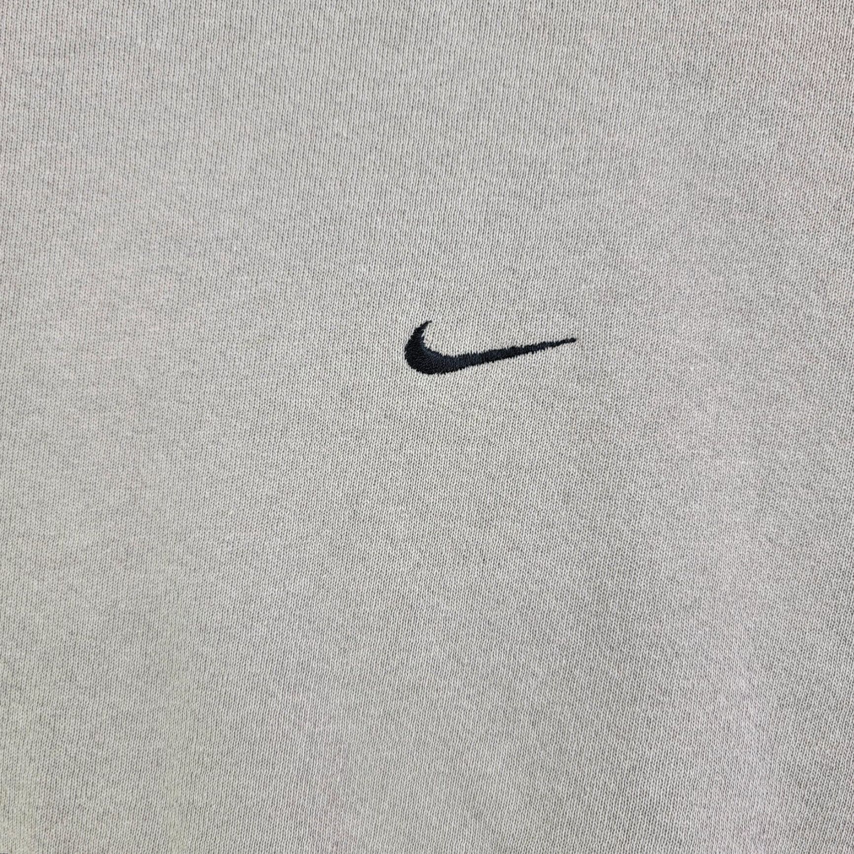 Nike VINTAGE Nike Sweatshirt Mens XL Beige Crewneck Pullover Fleece Swoosh Logo USA Size US XL / EU 56 / 4 - 4 Thumbnail