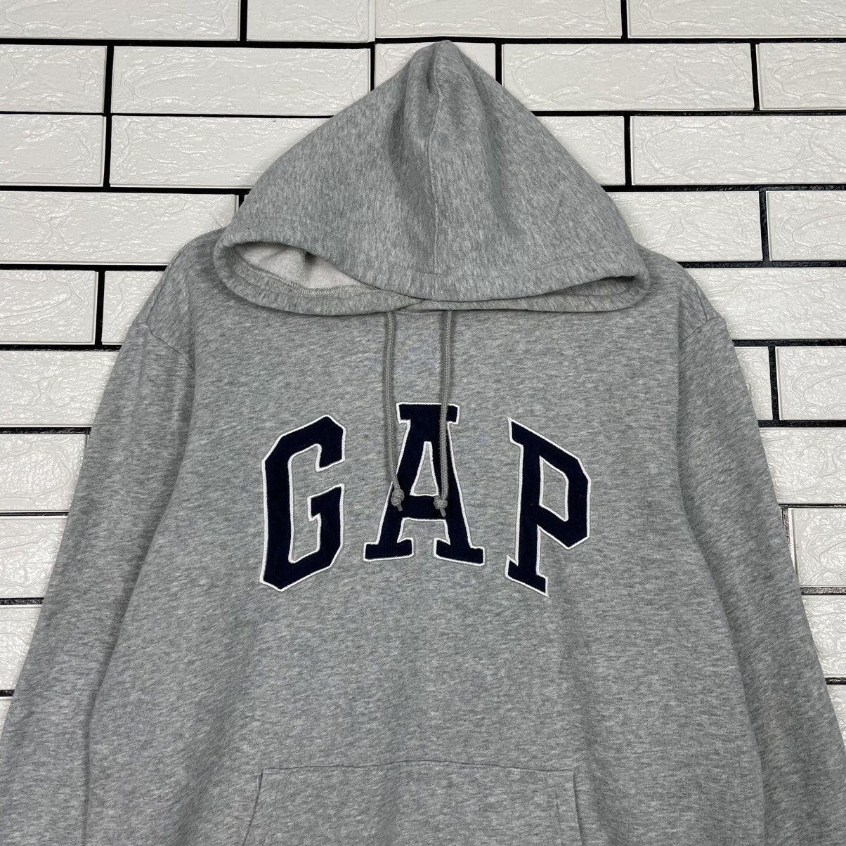 Gap Gap Big Logo Pullover Gray Hoodie Size US M / EU 48-50 / 2 - 2 Thumbnail