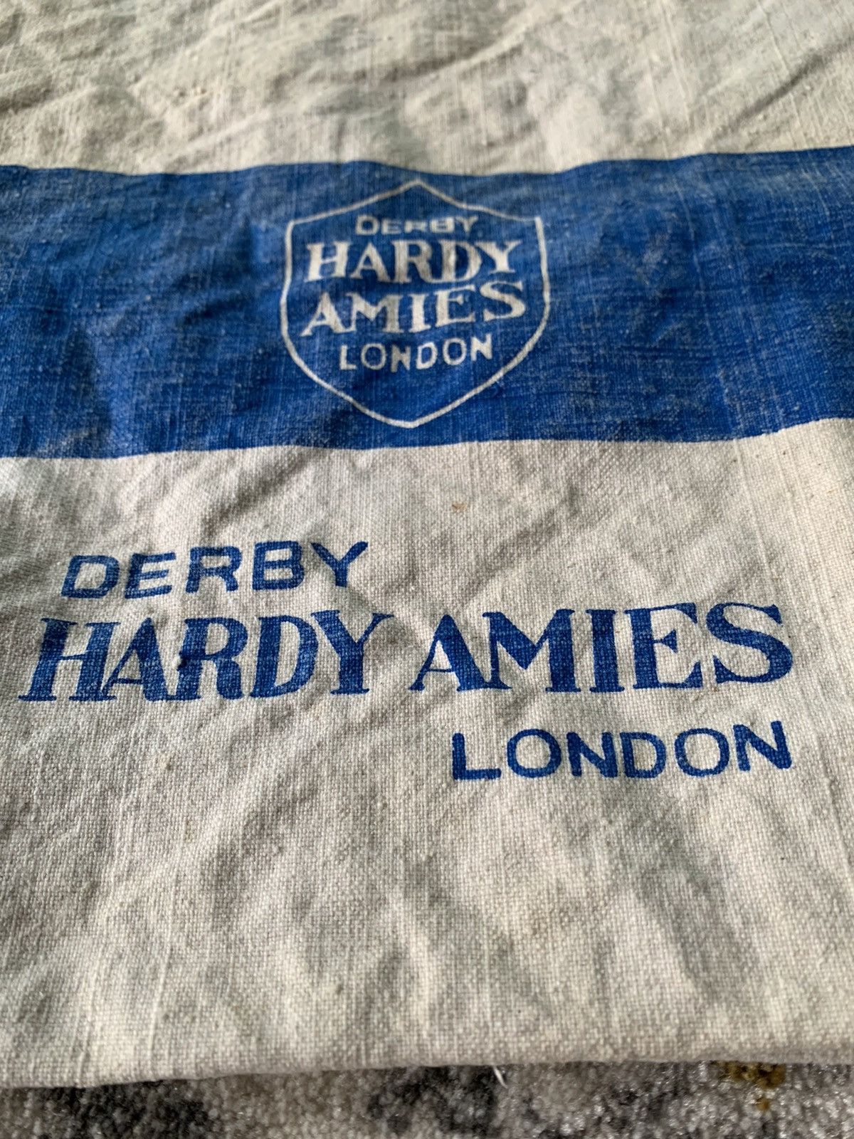 Hardy Amies × Japanese Brand × Vintage Vintage Hardy Amies Derby London Men's Plaza Mizuta tote bag Size ONE SIZE - 4 Thumbnail