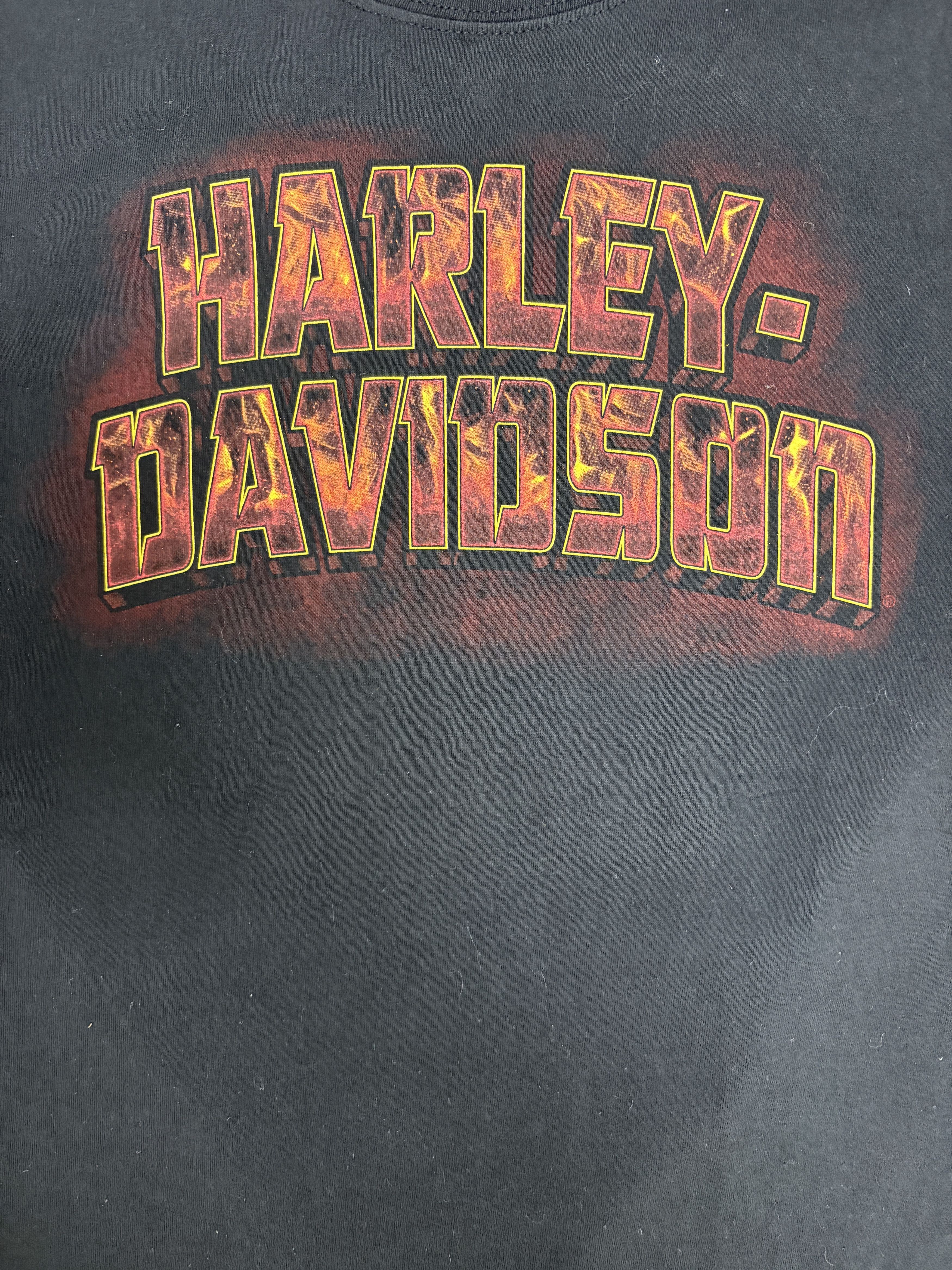 Vintage Harley Davidson Shalotte, North Carolina Vintage T-Shirt Tee Size US S / EU 44-46 / 1 - 2 Thumbnail