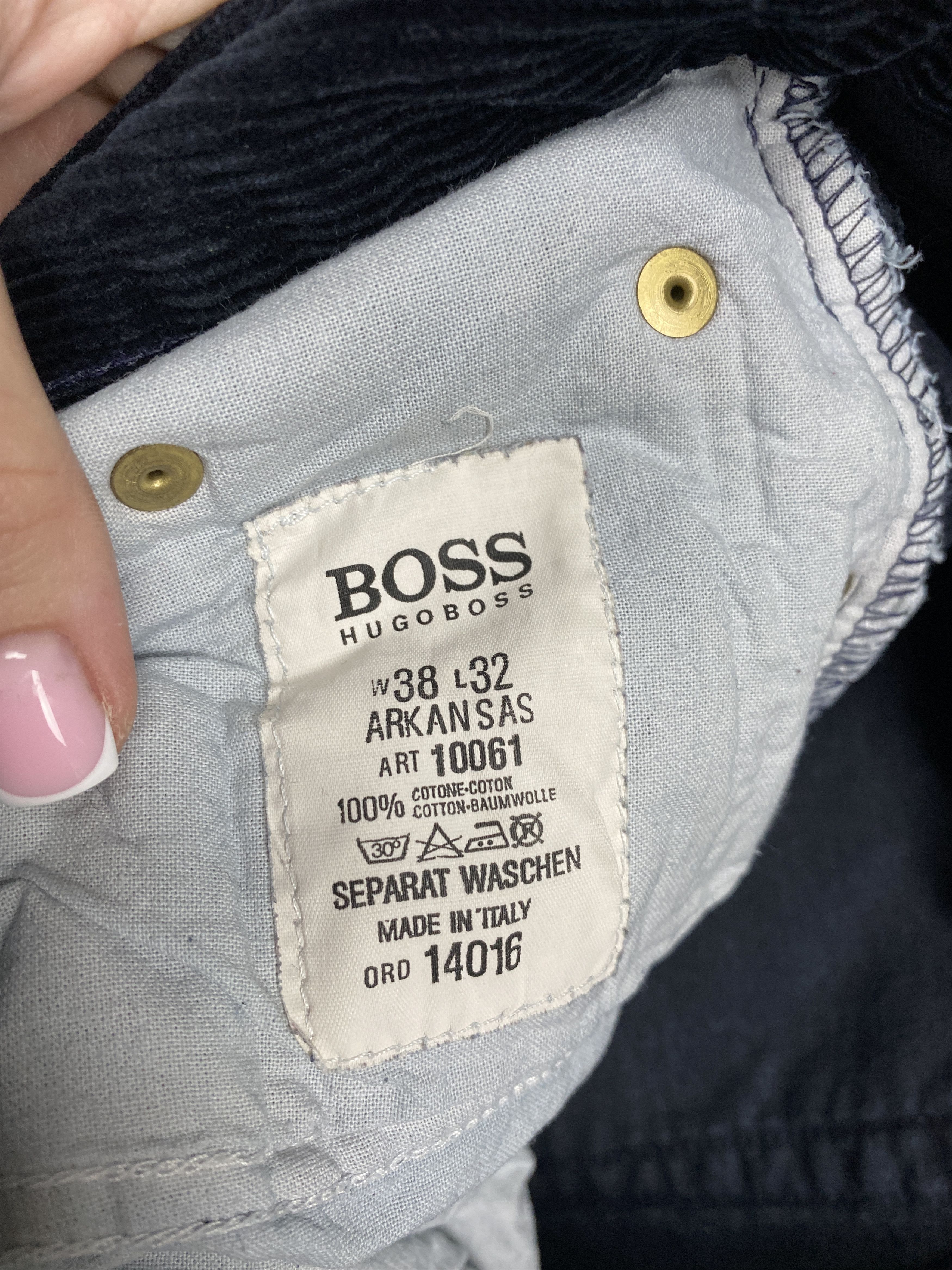 Hugo Boss Hugo Boss Vintage Mens Corduroy Pants Size US 38 / EU 54 - 4 Thumbnail