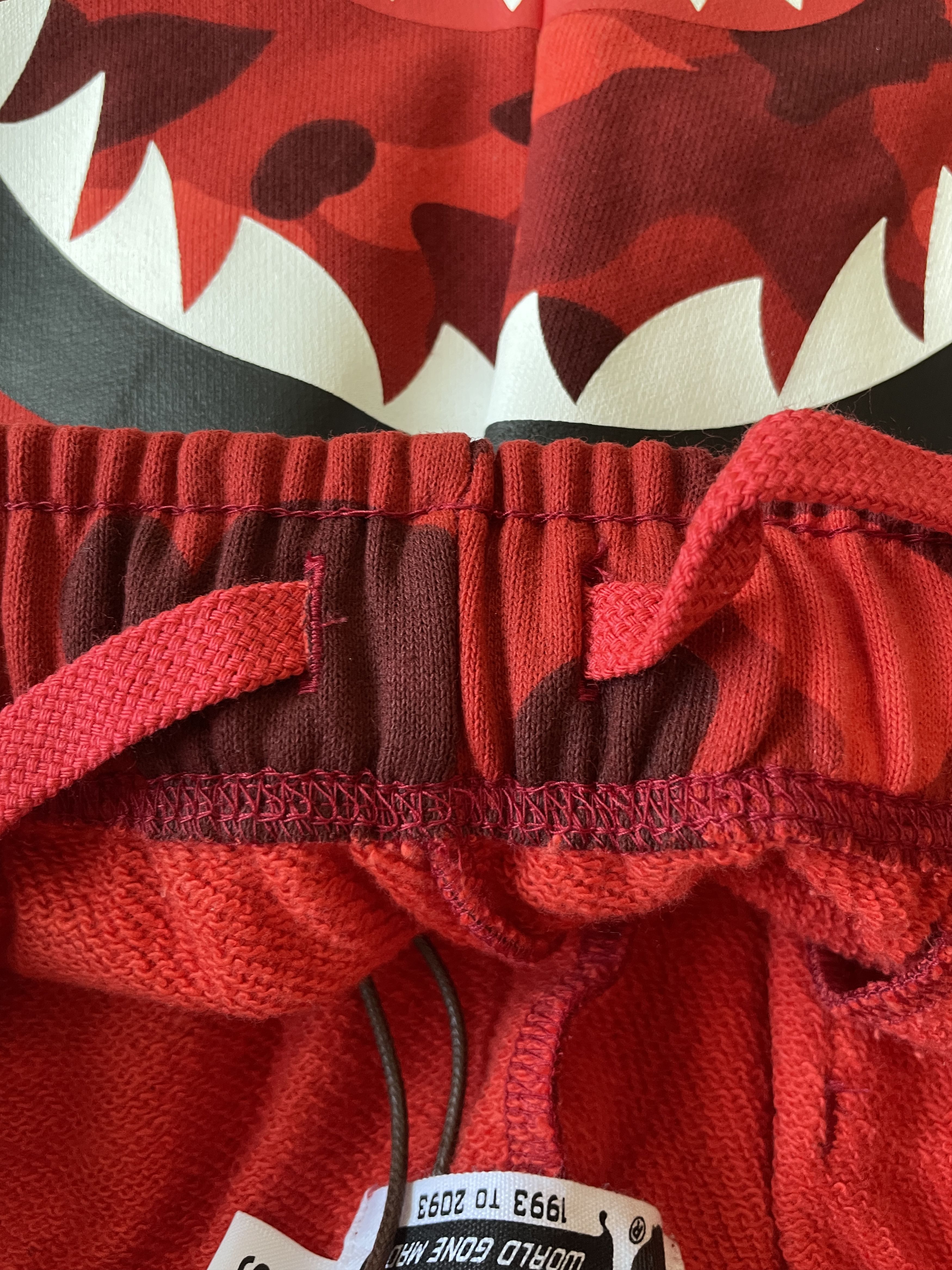 Bape BAPE COLOR CAMO SHARK SWEAT SHORTS Size US 34 / EU 50 - 5 Thumbnail