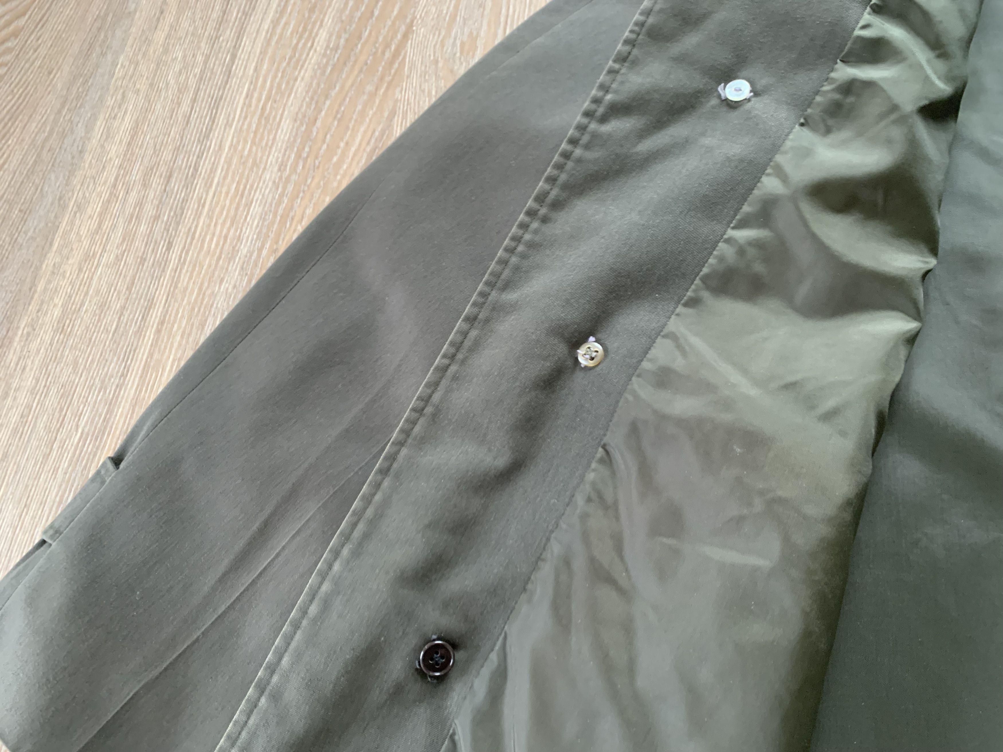 Burberry × Vintage Vintage Rare Burberrys Commuter II Olive Trench Coat Size US M / EU 48-50 / 2 - 7 Thumbnail