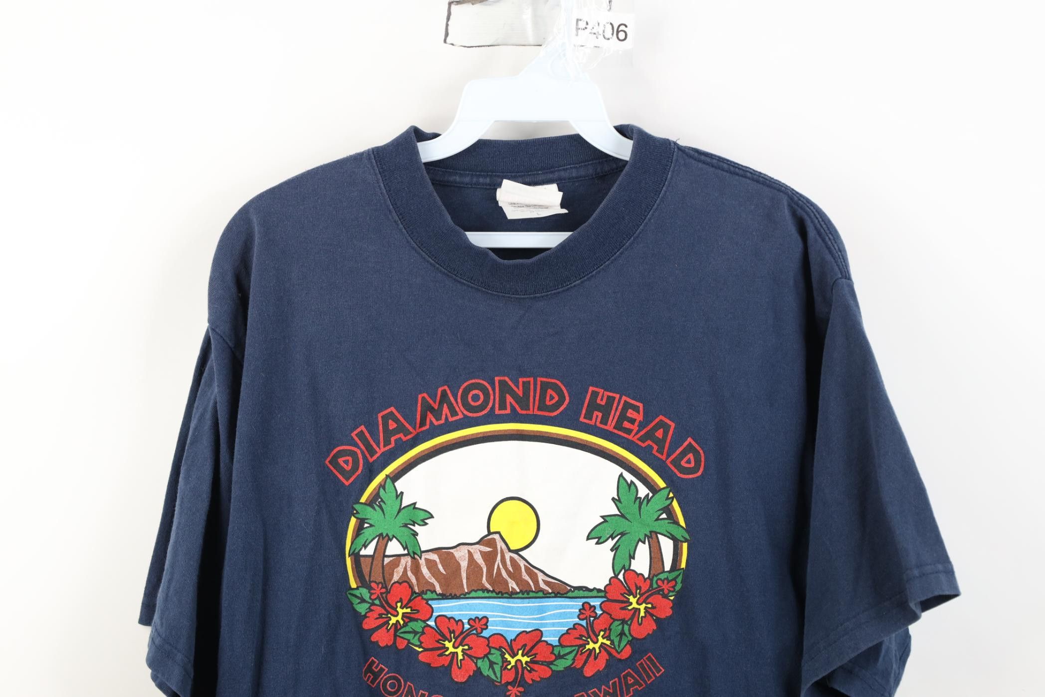 Vintage Vintage 90s Streetwear Diamond Head Hawaii Surfing T-Shirt Size US L / EU 52-54 / 3 - 2 Thumbnail