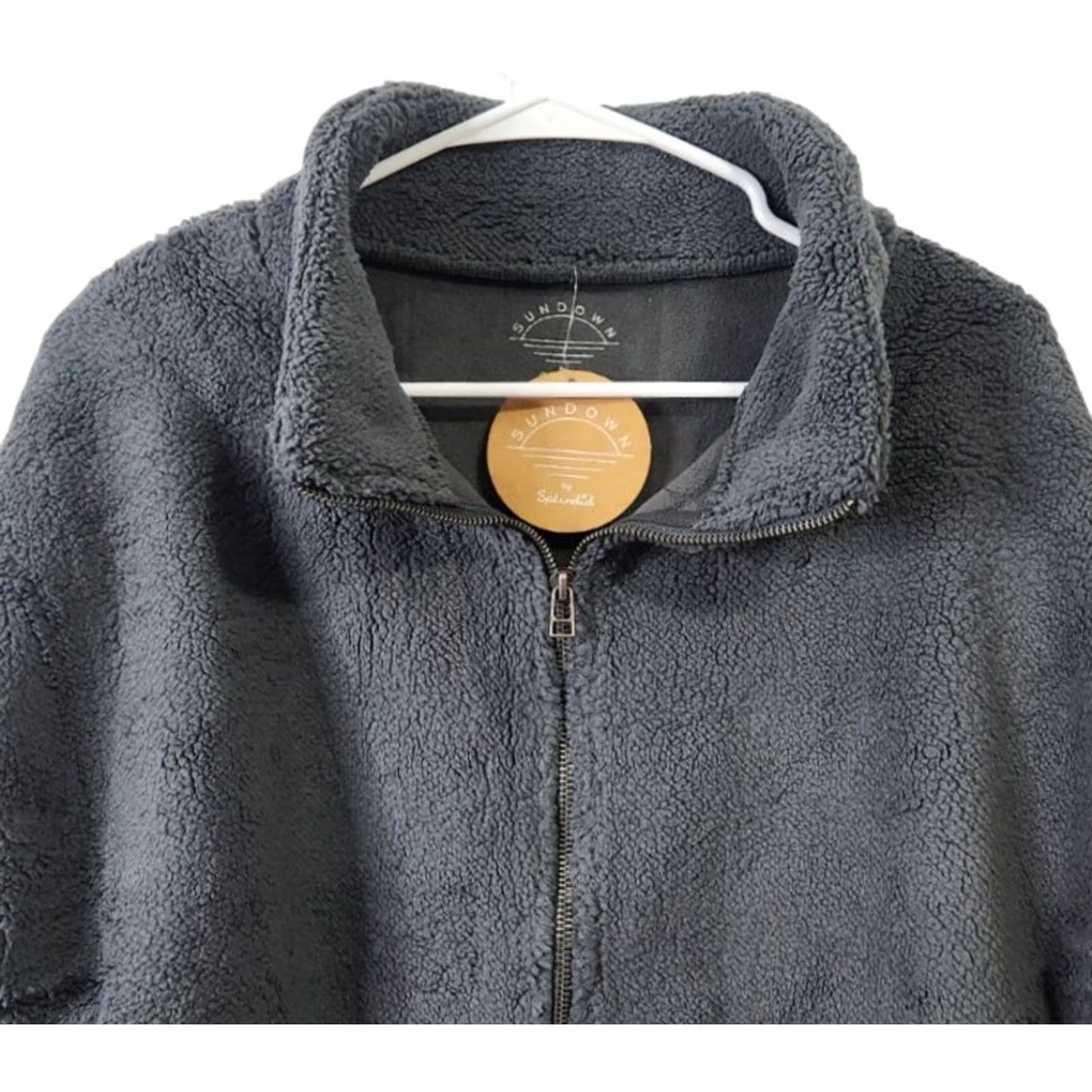 Splendid Sundown by Splendid Jacket Womens L Full Zip Gray Size L / US 10 / IT 46 - 3 Thumbnail