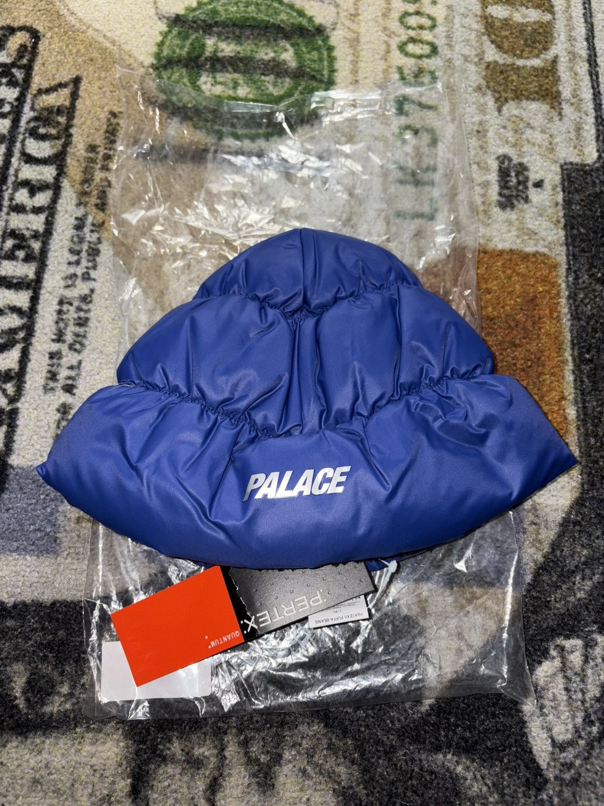 Palace Palace Pertex Puffa Beanie SMALL/MEDIUM Size ONE SIZE - 1 Thumbnail
