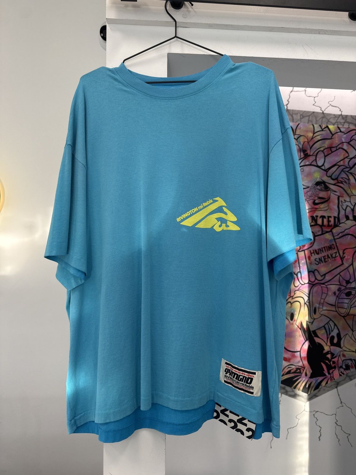 RRR-123 RRR-123 USO GYMNOSTIC TEE Blue/Green Size US L / EU 52-54 / 3 - 2 Thumbnail