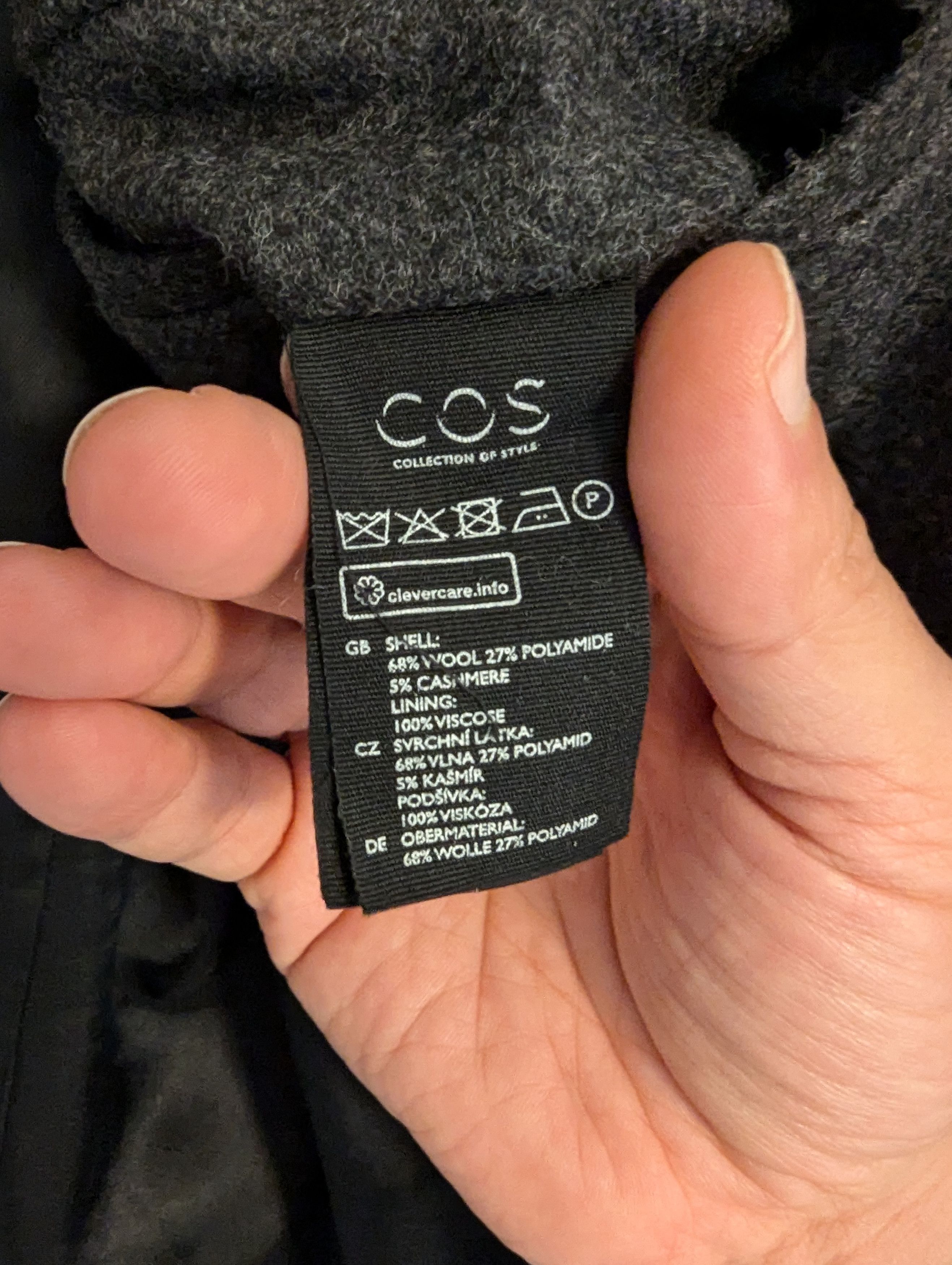 Cos Minimalist wool blazer Size 48R - 6 Thumbnail