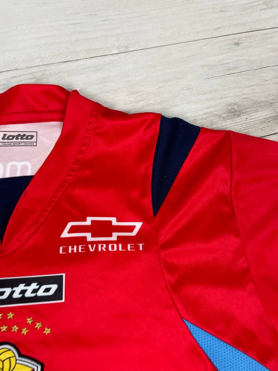 Lotto Sport Lotto El Nacional de Quito 2010 2012 Home Shirt Jersey Size US L / EU 52-54 / 3 - 4 Thumbnail