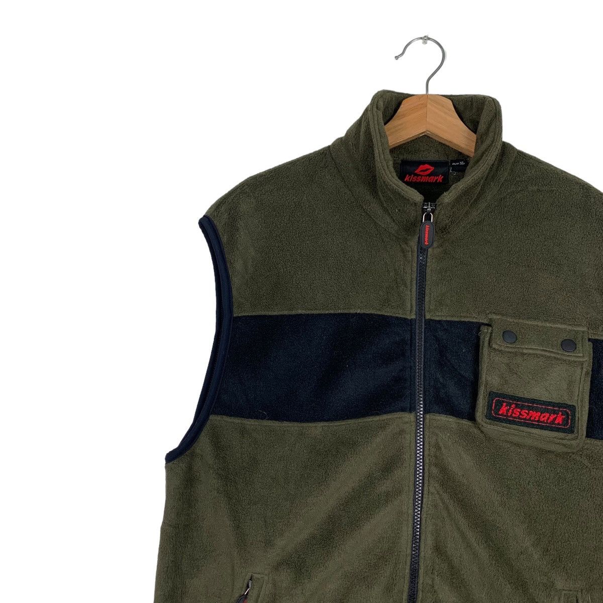 Japanese Brand KISSMARK Fleece Vest #0261-C12 Size US L / EU 52-54 / 3 - 7 Thumbnail