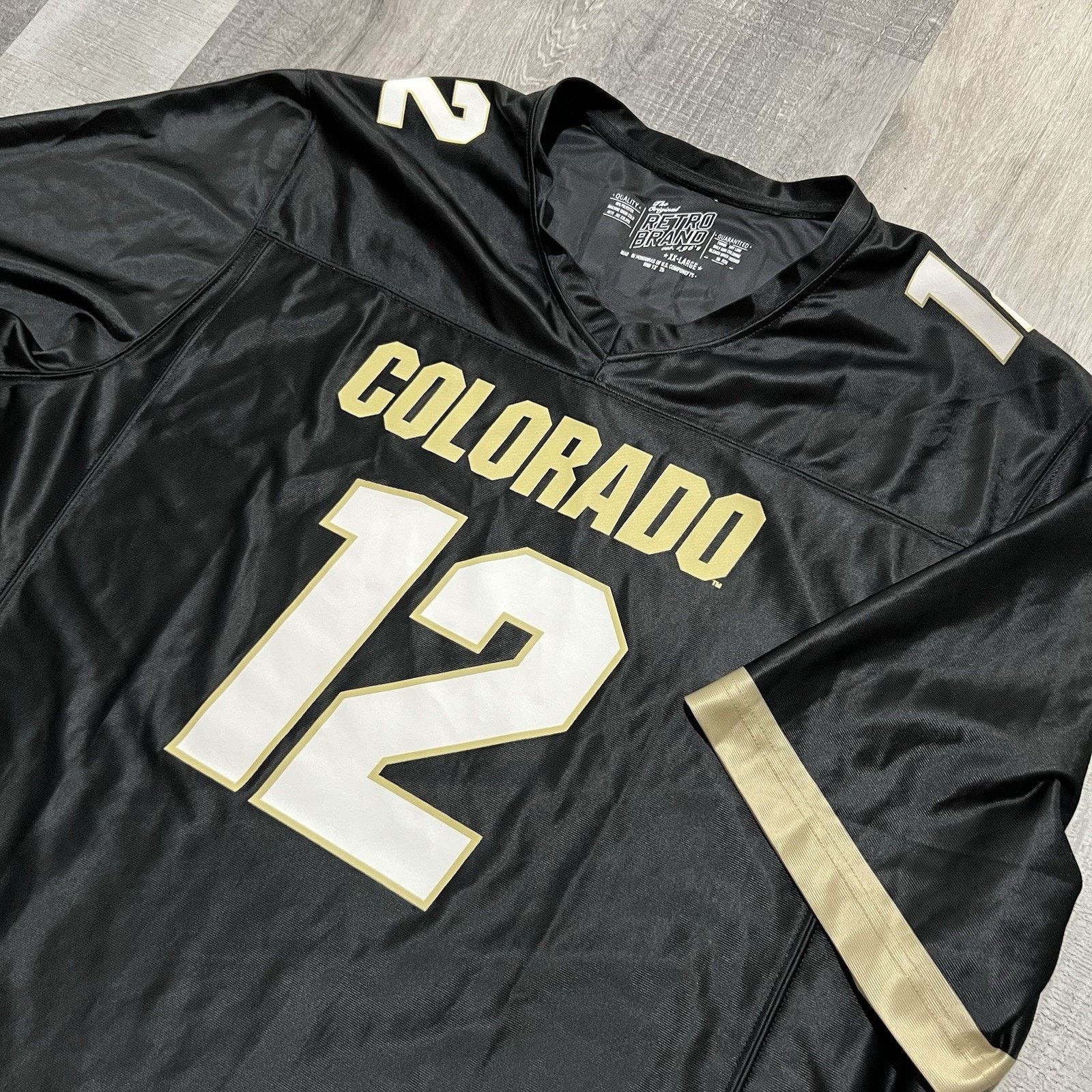 Other Colorado Buffaloes Travis Hunter #12 Jersey College Football Size US XXL / EU 58 / 5 - 3 Thumbnail