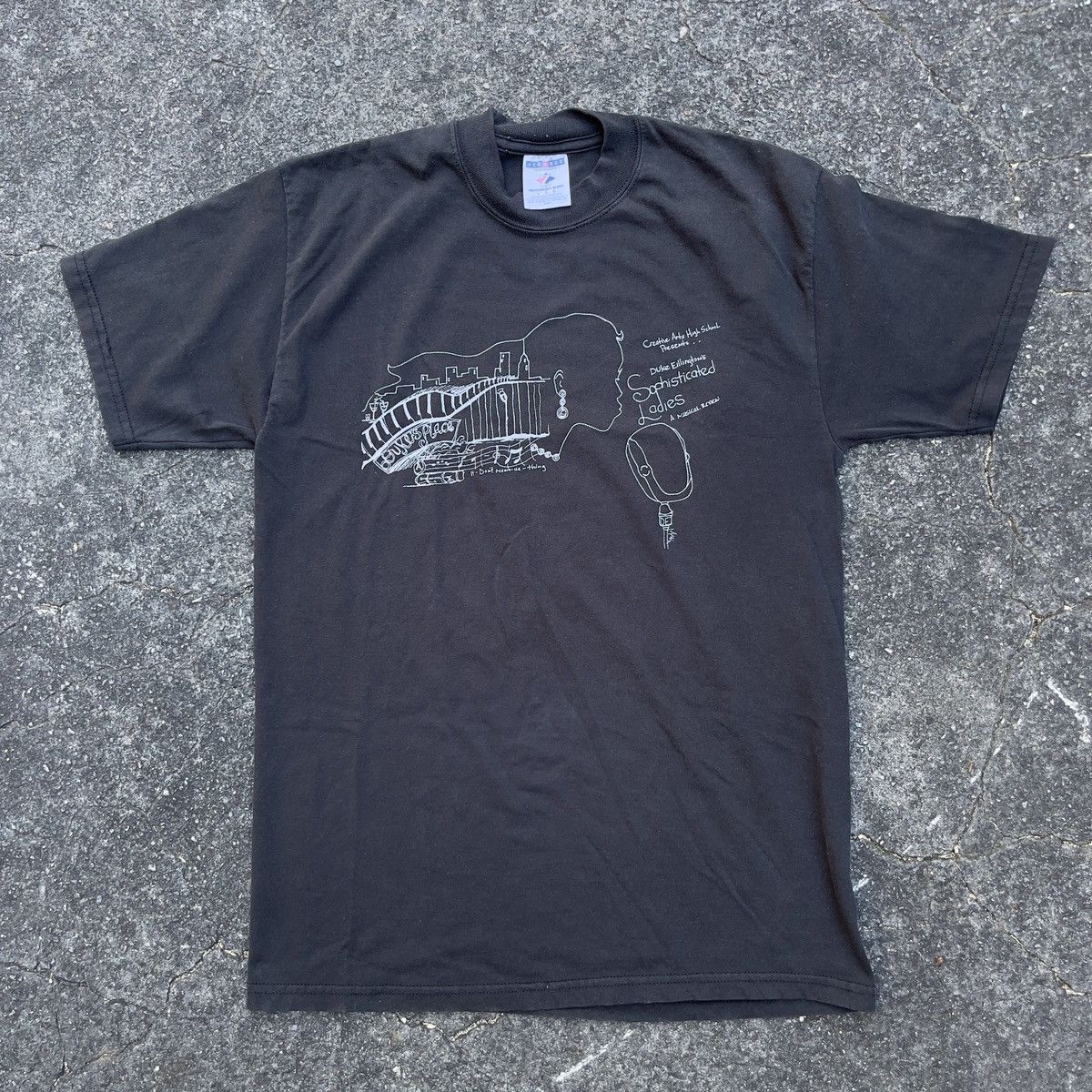 Hanes × Vintage Vintage CAPA DUKE ELLINGTON JOSEPHINE BAKER Shirt Size US L / EU 52-54 / 3 - 1 Thumbnail