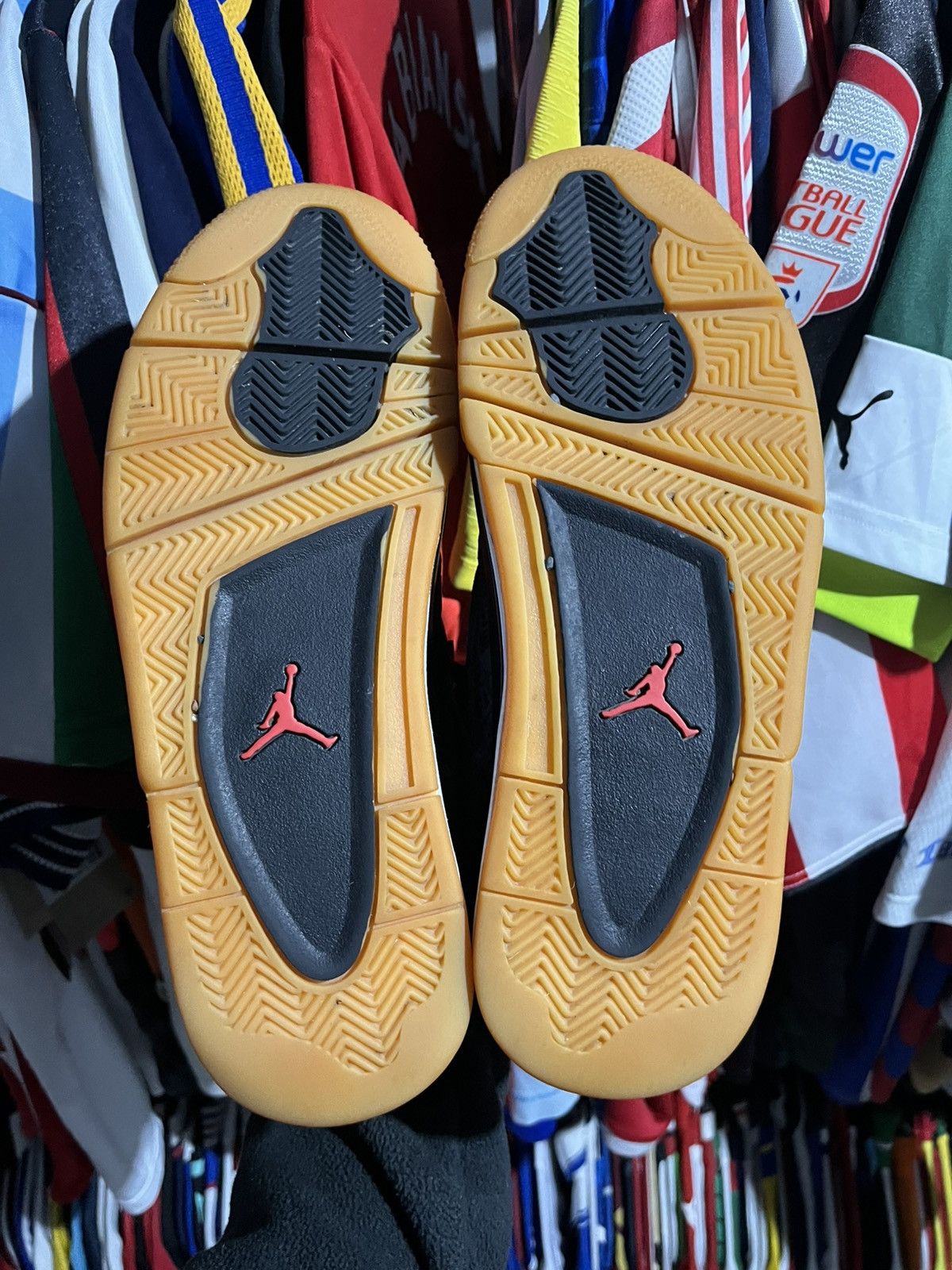 Jordan Brand × NBA Air Jordan 4 Retro SE Laser Black Gum 2018 Size US 10 / EU 43 - 10 Thumbnail