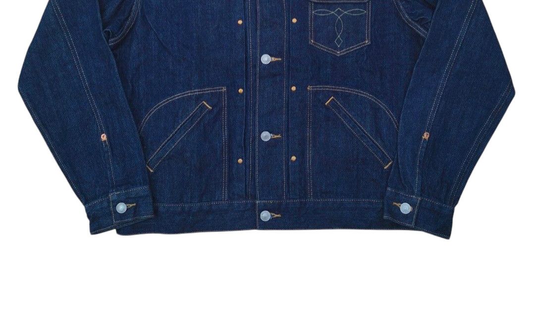 RRL Ralph Lauren Rrl denim Trucker dead stock vintage design Size US M / EU 48-50 / 2 - 2 Thumbnail