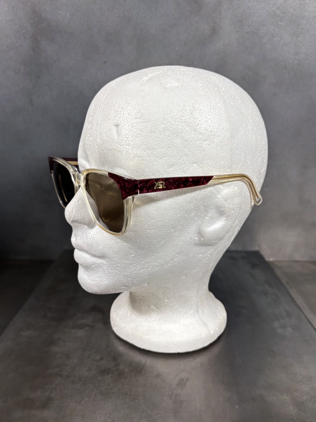 Yves Saint Laurent 1980s YSL Sunglasses 90s Vintage Yves Saint Laurent Cephale Size ONE SIZE - 2 Thumbnail