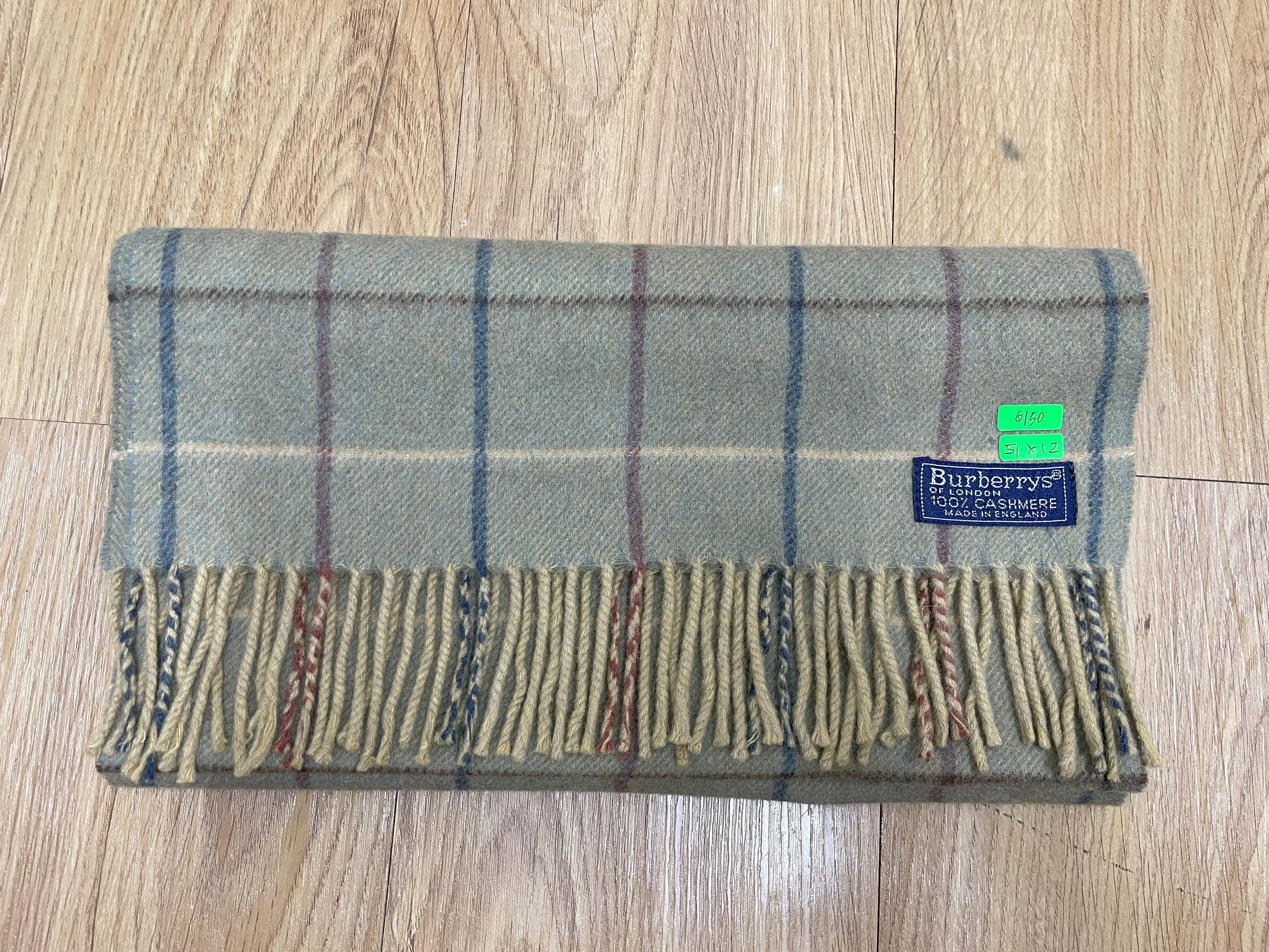 Burberry Burberrys Scarf / Muffler - 6150 Size ONE SIZE - 6 Thumbnail
