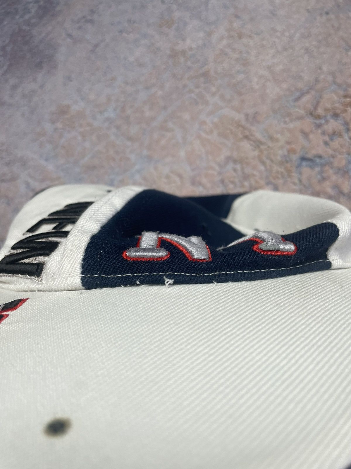 New York Yankees × Vintage Rare New York Yankees Big Logo Y2K Cap Size ONE SIZE - 10 Thumbnail