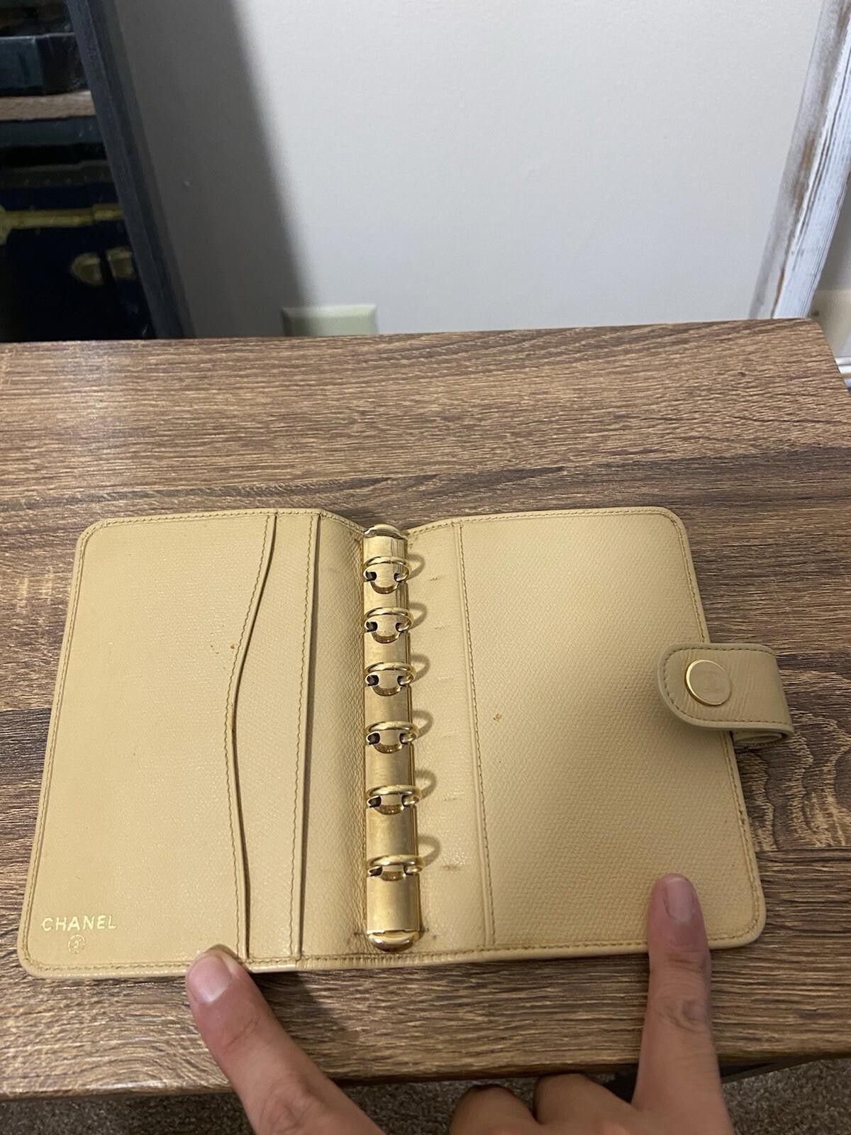 Chanel Chanel beige leather cigarette case+agenda journal cover set Size ONE SIZE - 10 Thumbnail