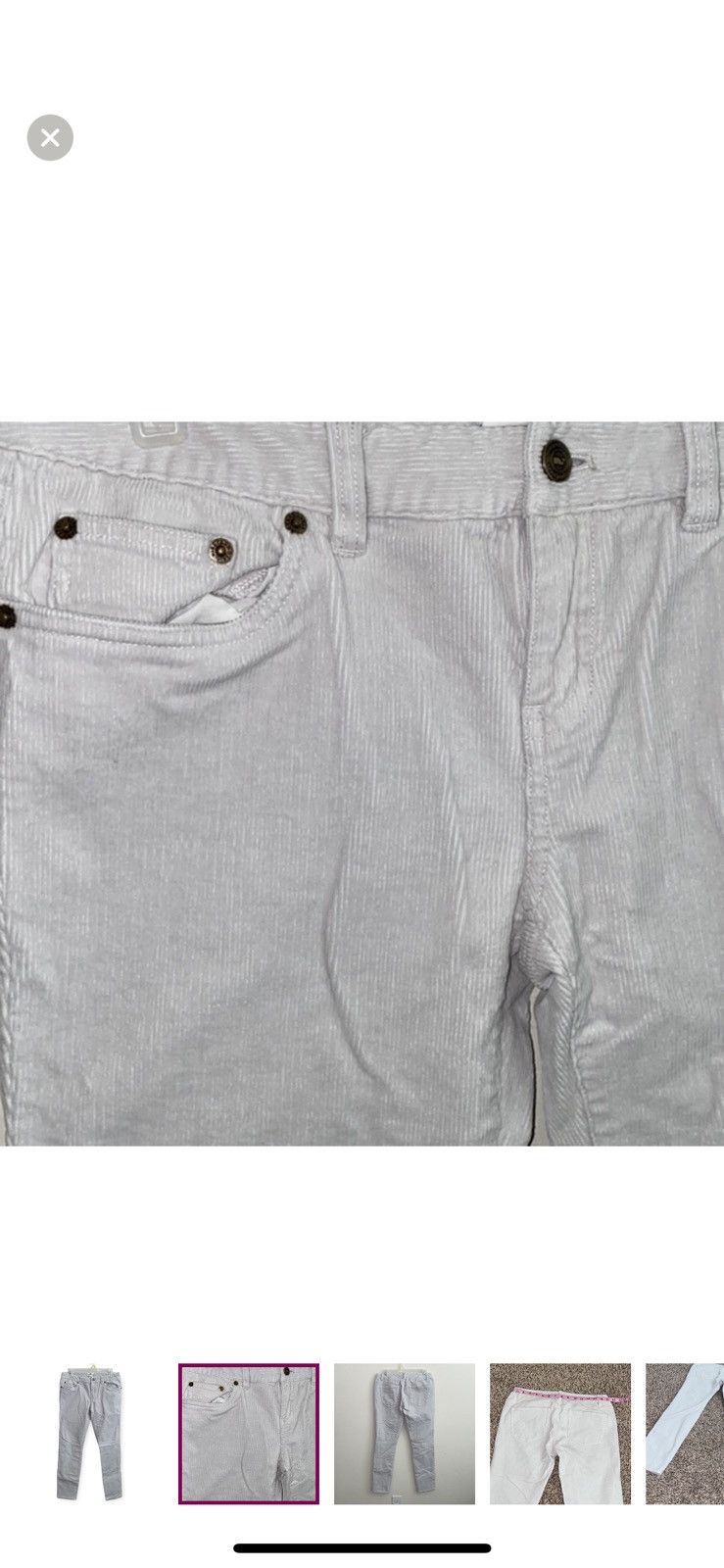 Vineyard Vines Vineyard vines corduroy skinny jeans size 4 Size 27" / US 4 / IT 40 - 4 Thumbnail