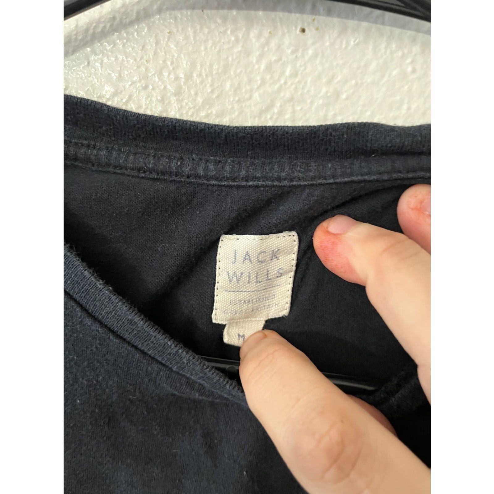 Jack Wills Jack Wills Black Short Sleeve Shirt Mens Medium Cotton Regular Fit Size US M / EU 48-50 / 2 - 3 Thumbnail