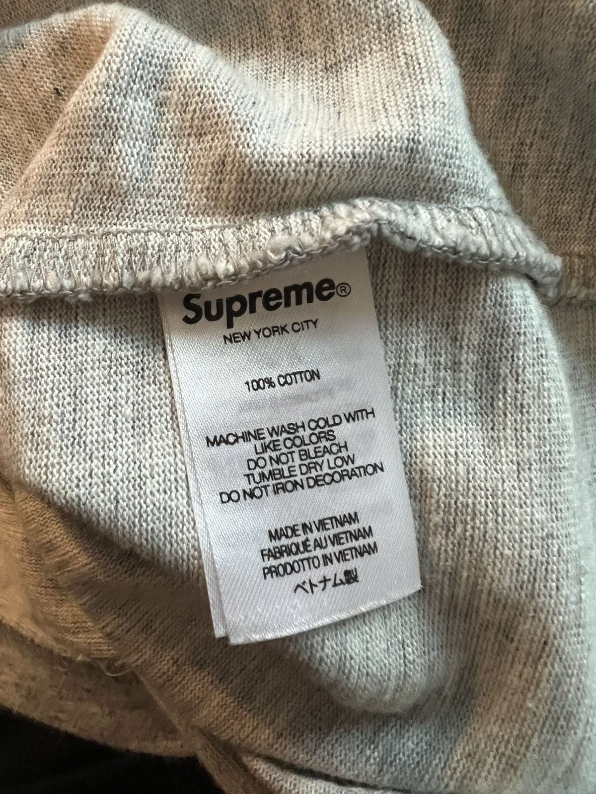 Supreme Supreme T Shirt Heather Gray Heavy Weight Size US S / EU 44-46 / 1 - 5 Thumbnail