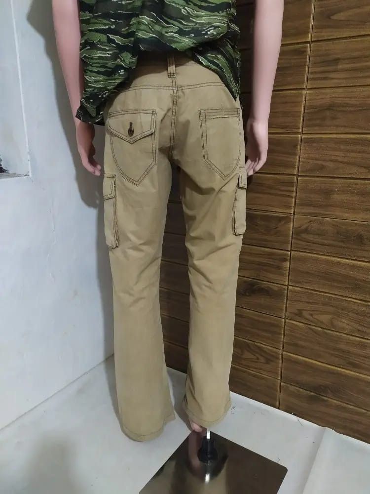 Michel Klein Vintage Michel Klein Homme pin stripe Cargo Pants Size US 32 / EU 48 - 16 Thumbnail