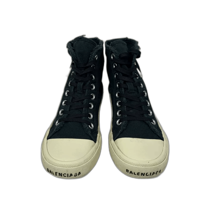 Balenciaga Balenciaga high top canvas sneakers Size US 8 / EU 41 - 1 Thumbnail