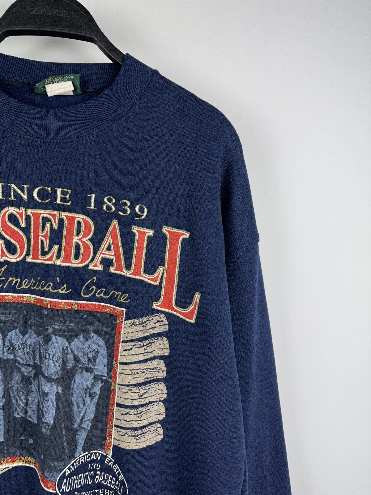 American Eagle Outfitters × Vintage Vintage 90’s American Eagle Outfitters Baseball Sweatshirt Size US M / EU 48-50 / 2 - 3 Thumbnail