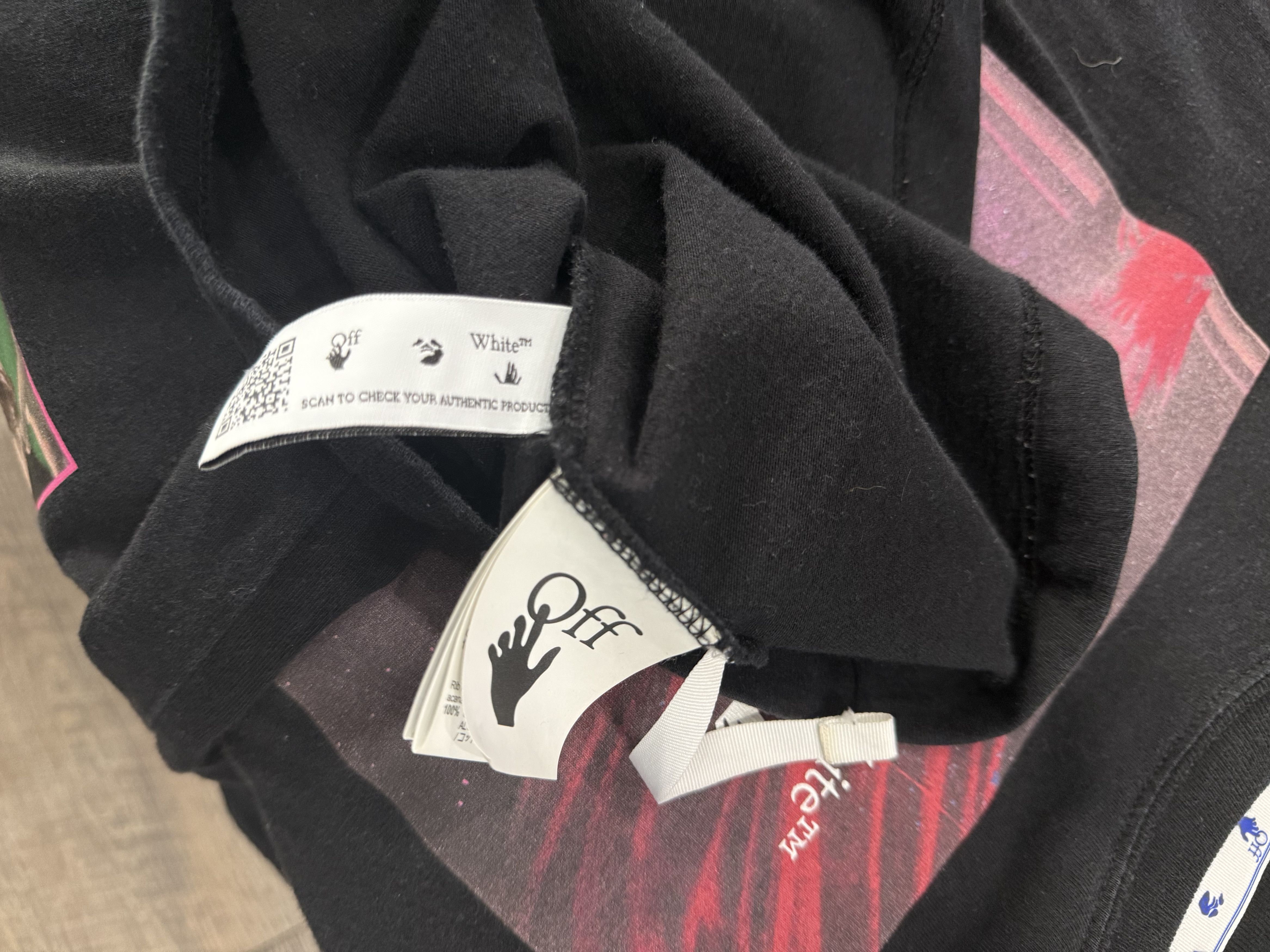 Off-White Off-White Cervaggio Splatter Tee Size US XL / EU 56 / 4 - 9 Thumbnail