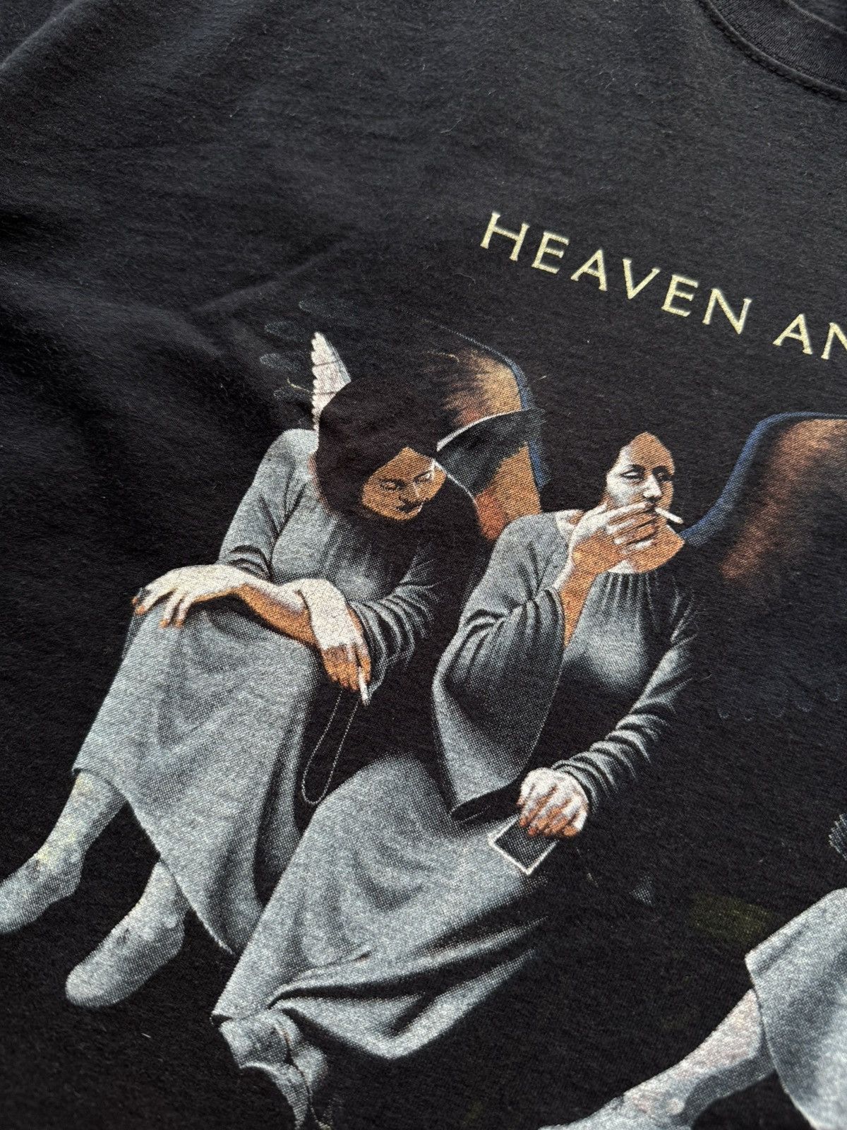 Band Tees Vintage 2007 Band Tour Black Sabbath Heaven and Hell Album Size US XL / EU 56 / 4 - 3 Thumbnail