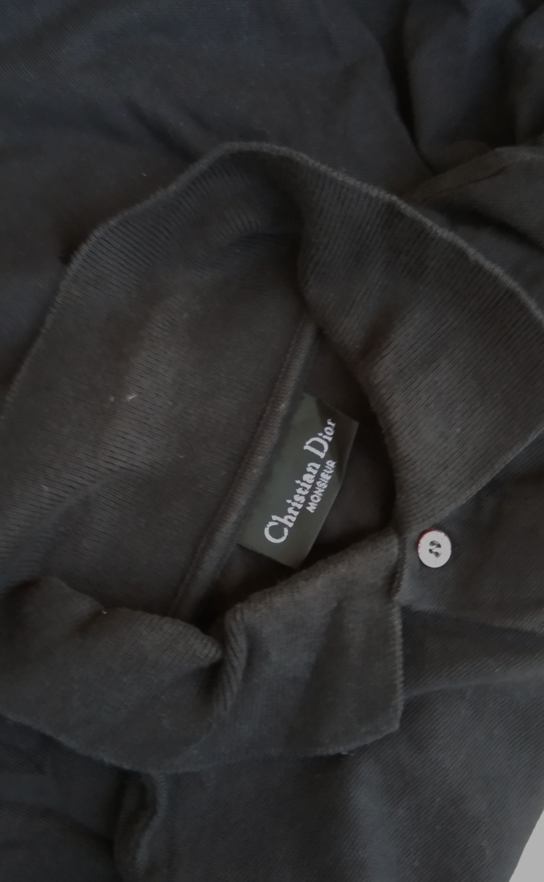 Christian Dior Monsieur × Vintage Vtg Christian dior monsieur long polo shirt Size US M / EU 48-50 / 2 - 8 Thumbnail