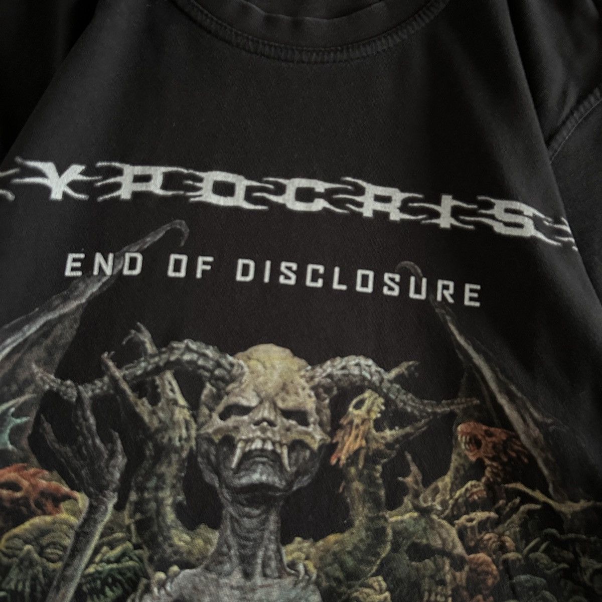 Band Tees Vintage 00s y2k Hypocrisy washed tee end of disclosure metal Size US M / EU 48-50 / 2 - 5 Thumbnail