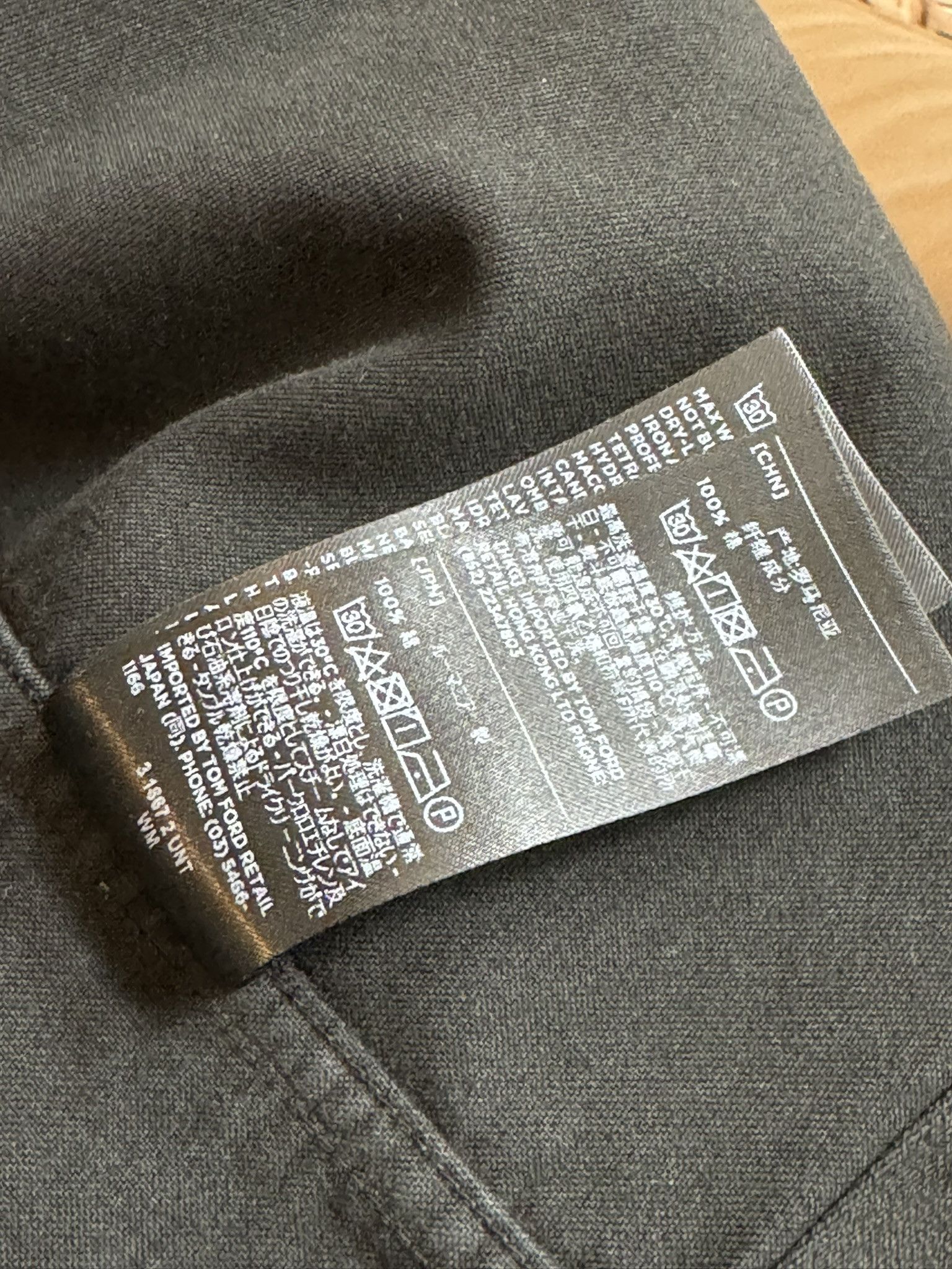 Tom Ford Tom Ford / Cotton Military Shirt Black / 2​ Size US M / EU 48-50 / 2 - 8 Thumbnail