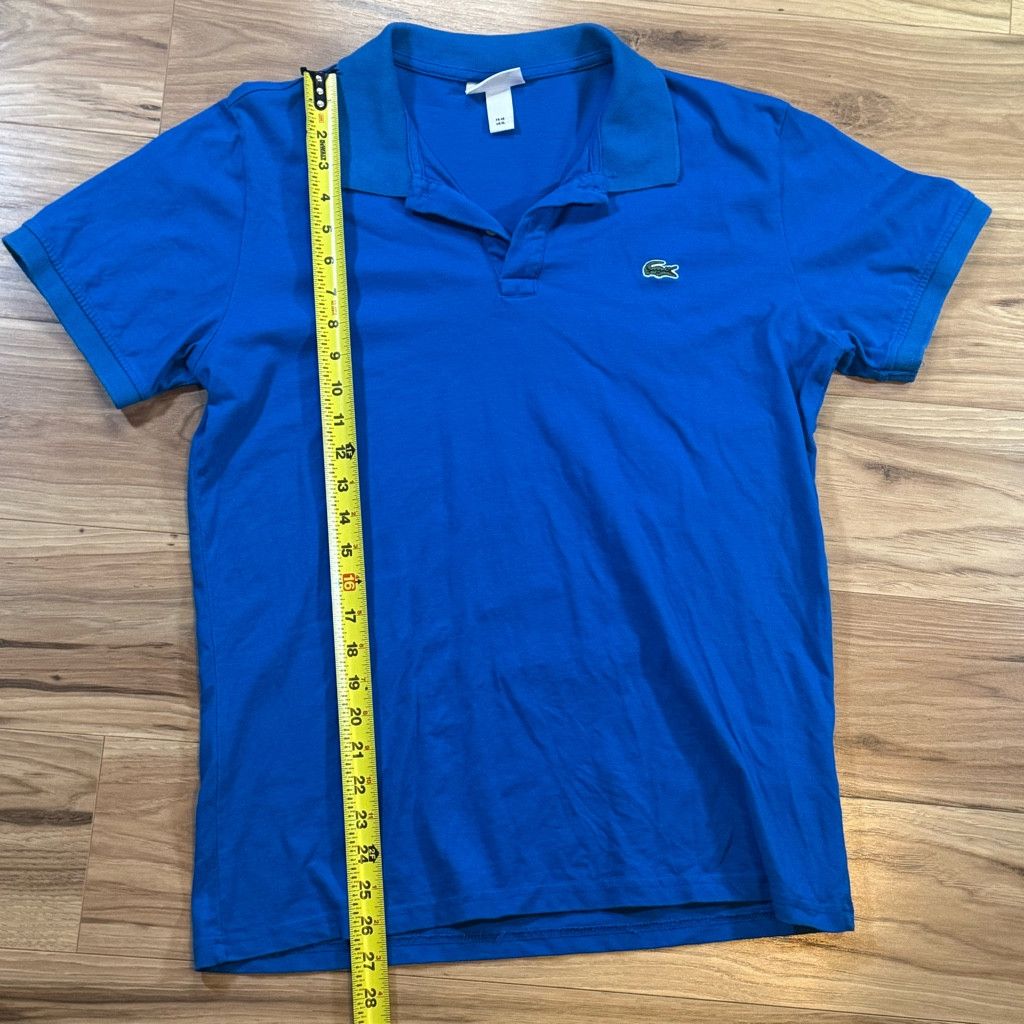 Lacoste Lacoste Men’s Blue Polo Shirt US XL Size US XL / EU 56 / 4 - 5 Thumbnail