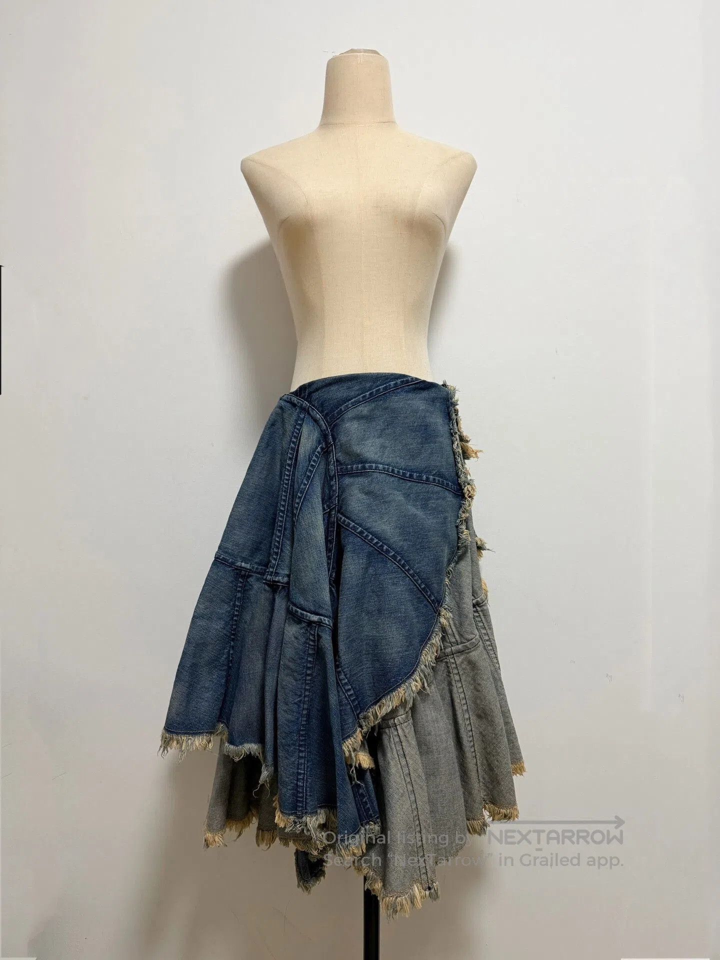 Junya Watanabe Junya Watanabe 2005 Denim Skirt. Size 33" - 1 Thumbnail